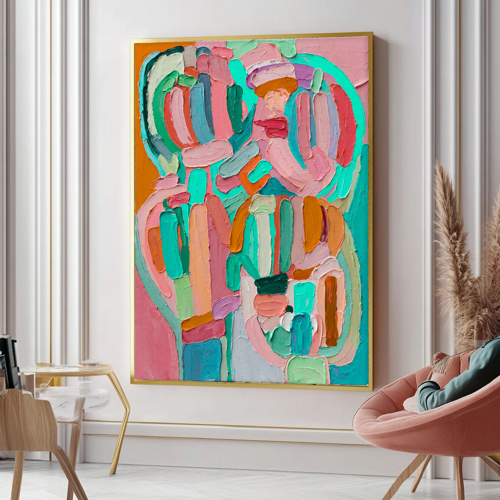 Abstract Canvas Art #AB613