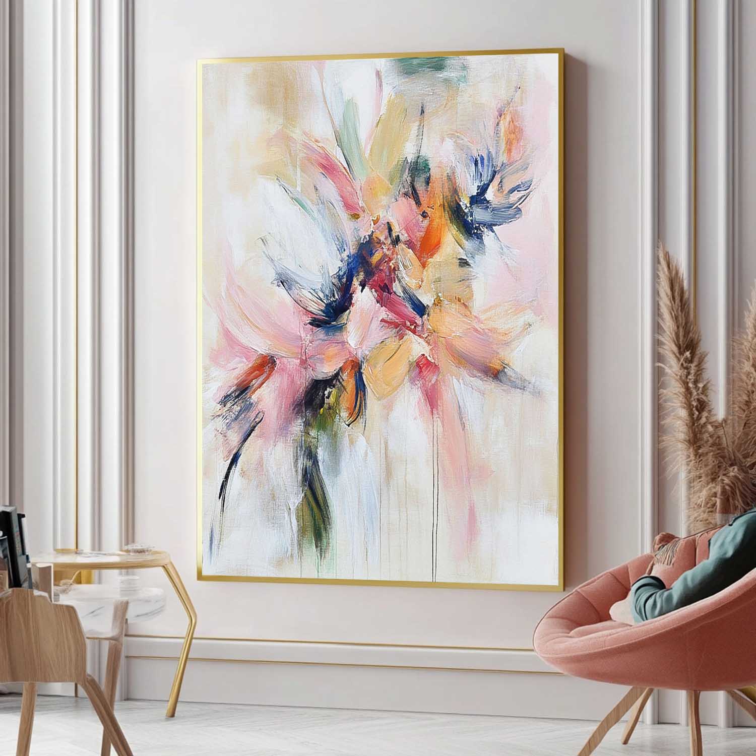 Abstract Canvas Art #AB689