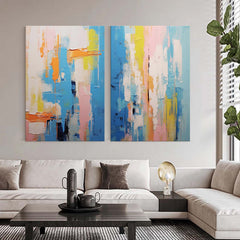 Abstract Canvas Art #AB143