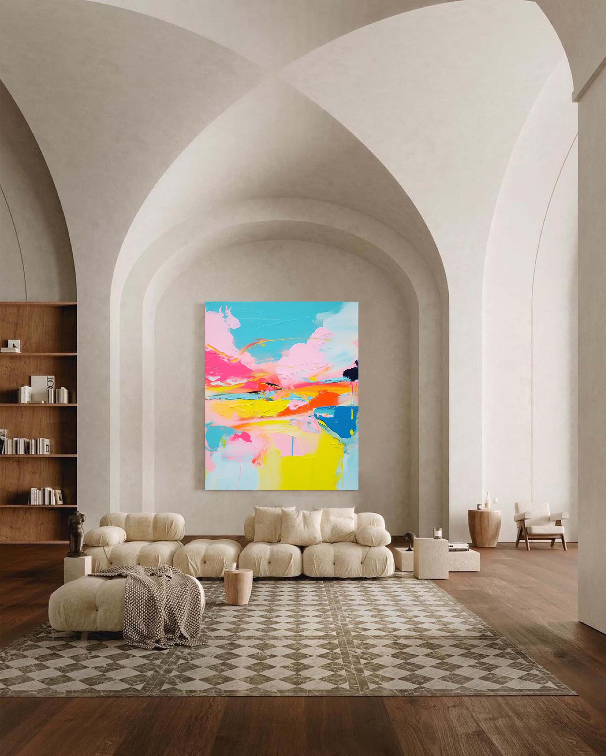Abstract Canvas Art #AB264