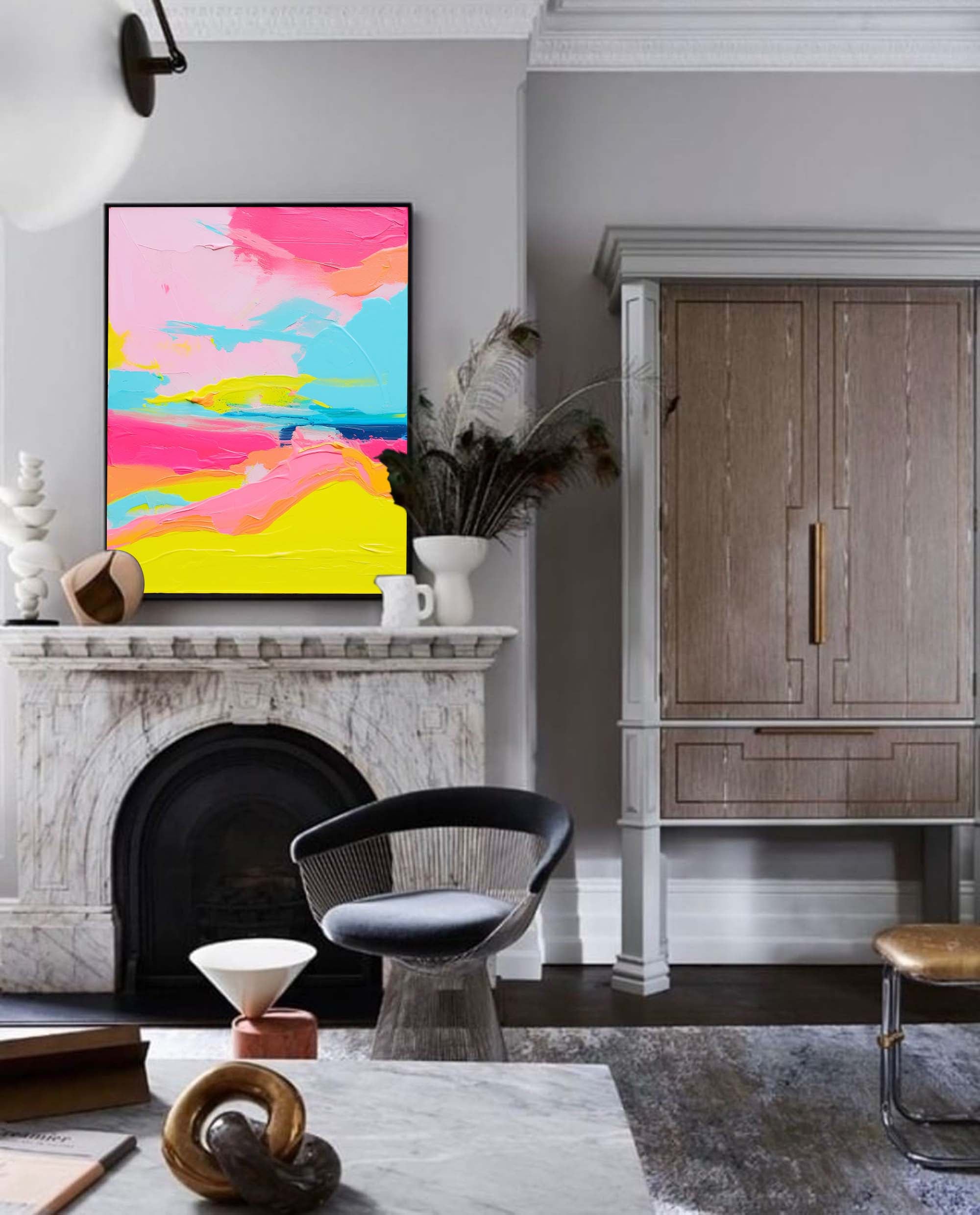 Abstract Canvas Art #AB266