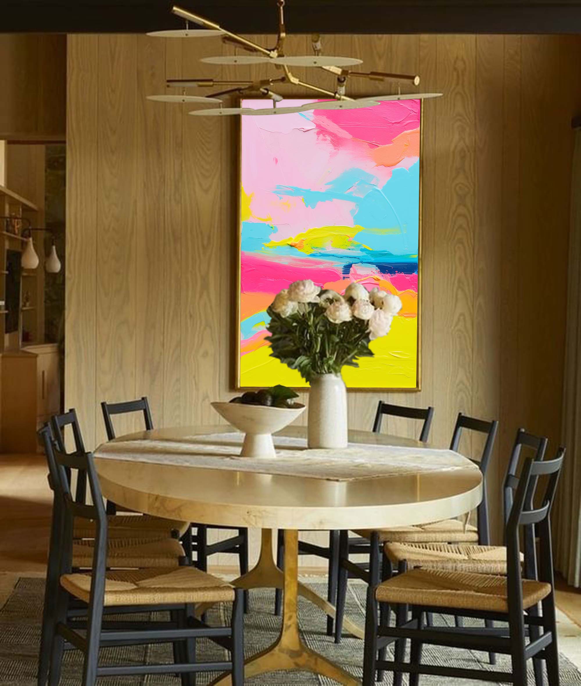 Abstract Canvas Art #AB266