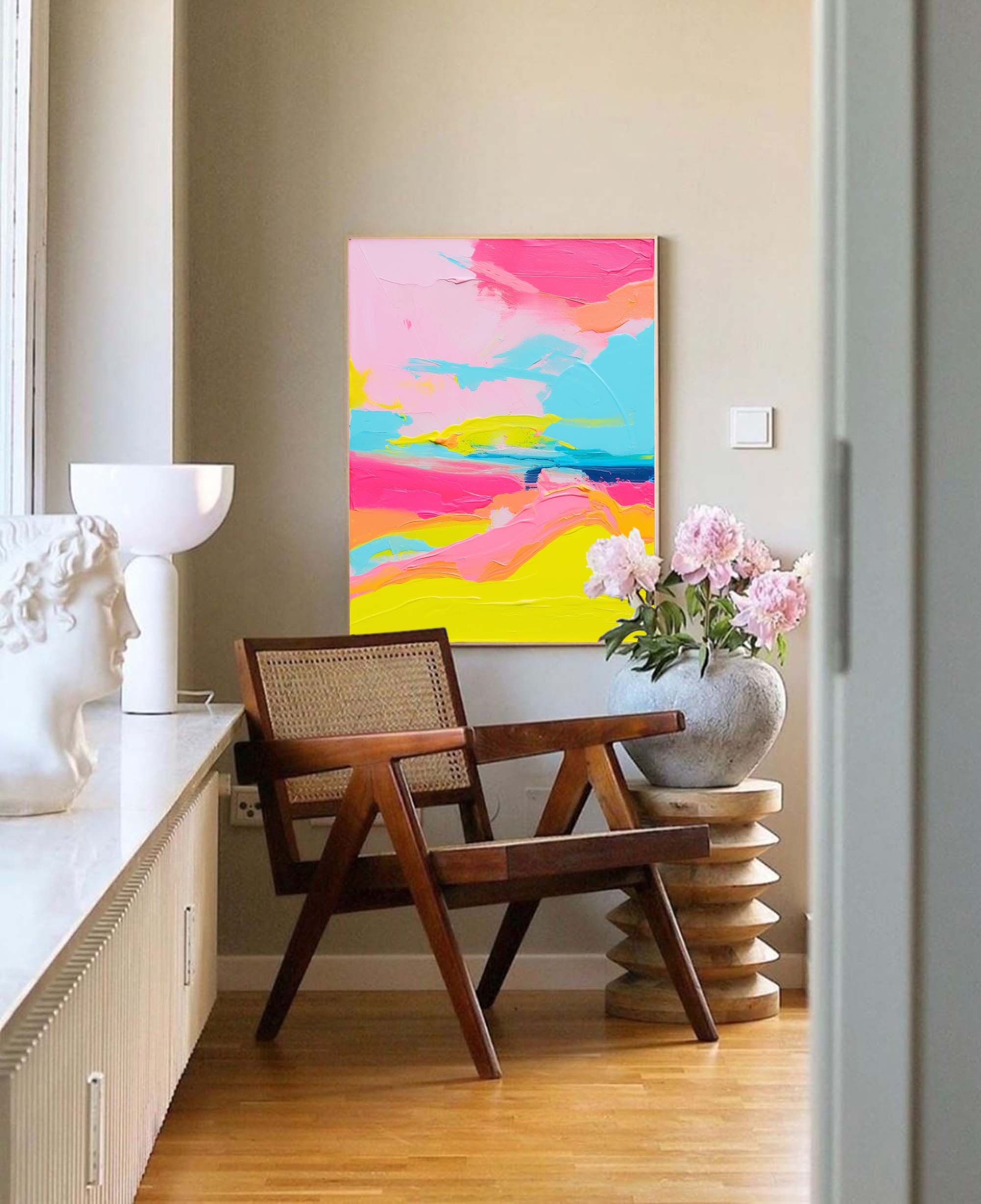 Abstract Canvas Art #AB266