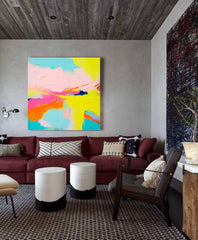 Abstract Canvas Art #AB272