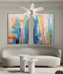 Abstract Canvas Art #AB143