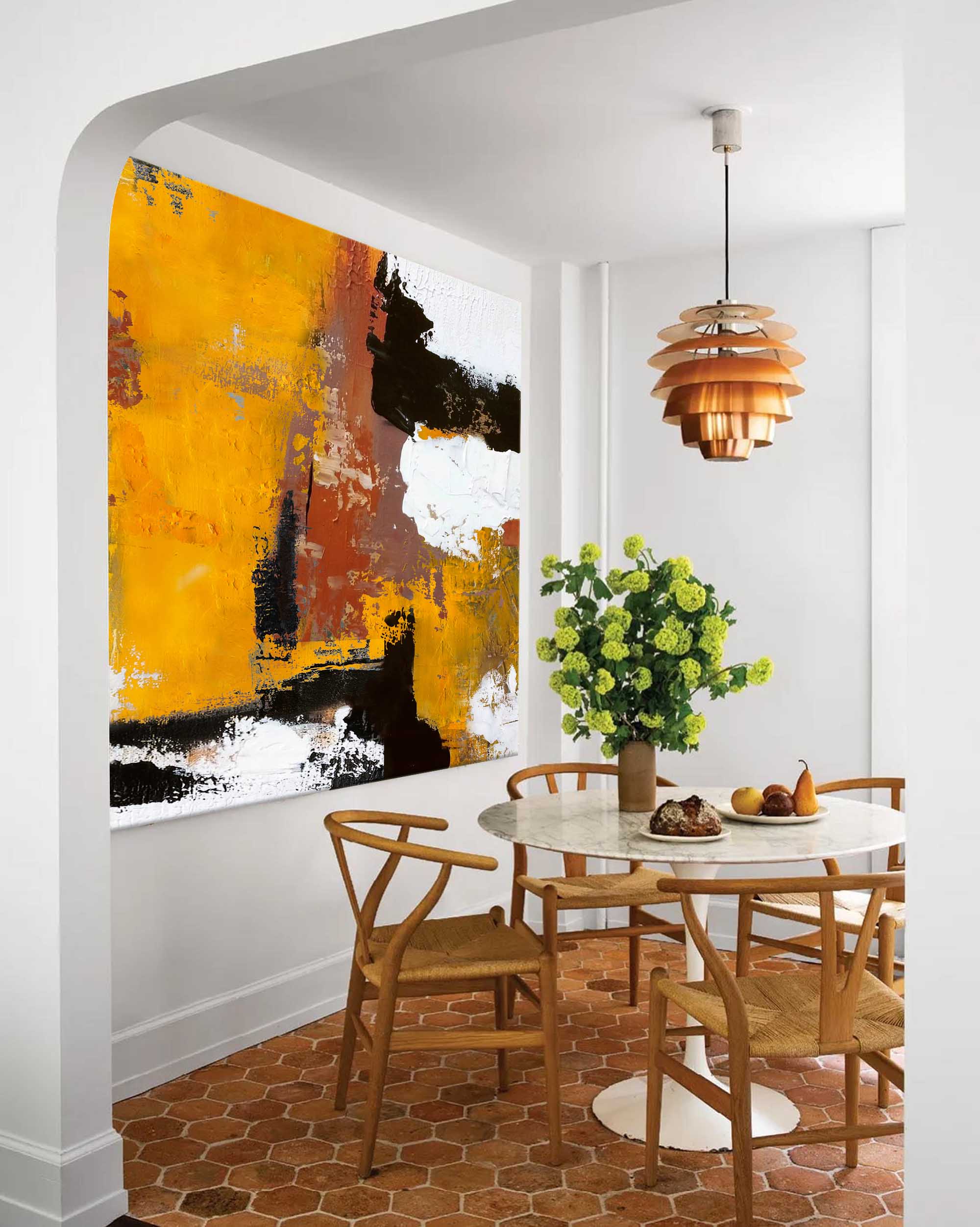Abstract Canvas Art #AB114