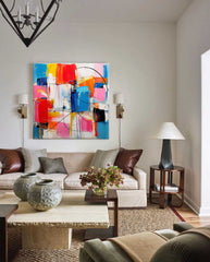 Abstract Canvas Art #AB222