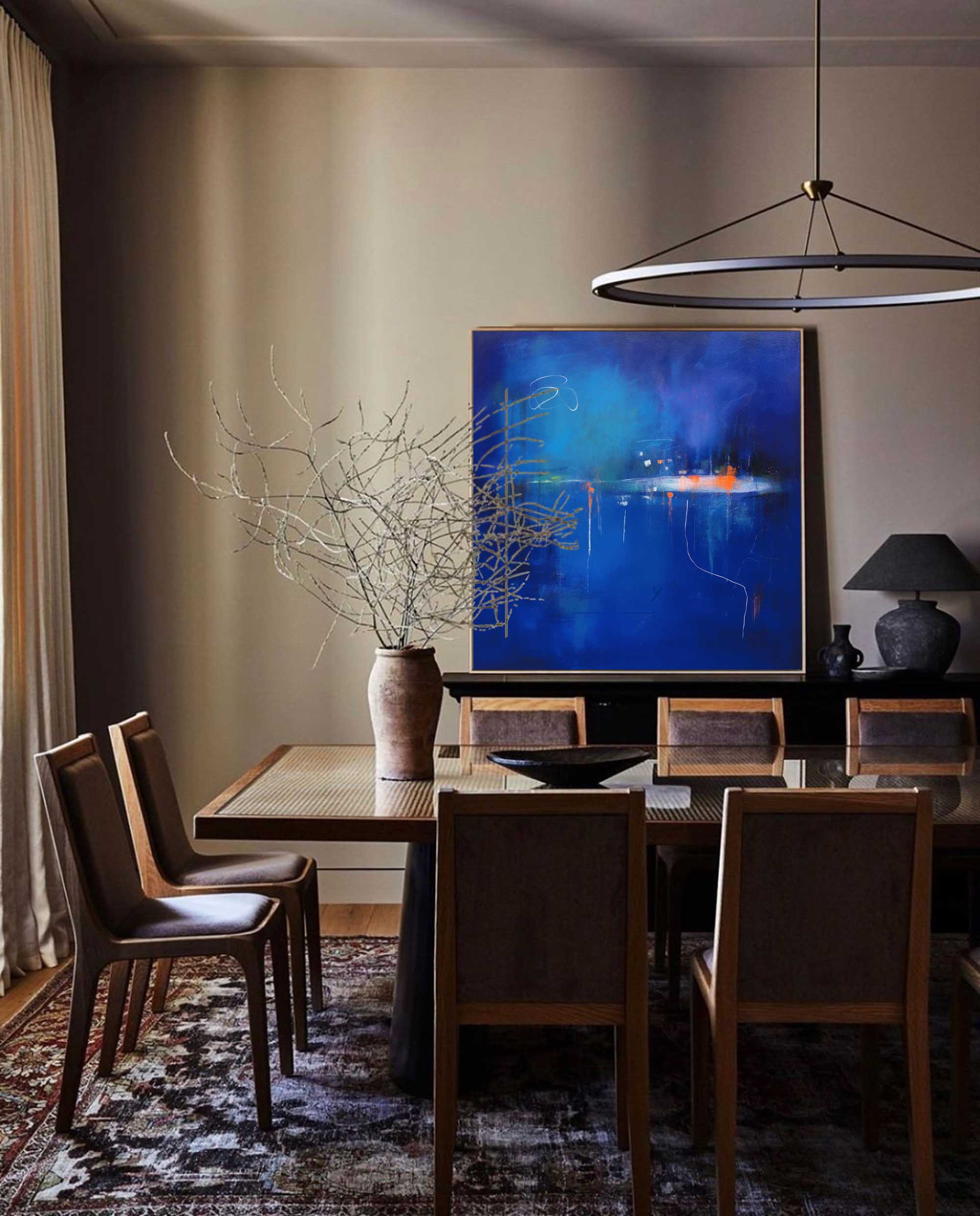 Abstract Canvas Art #AB208