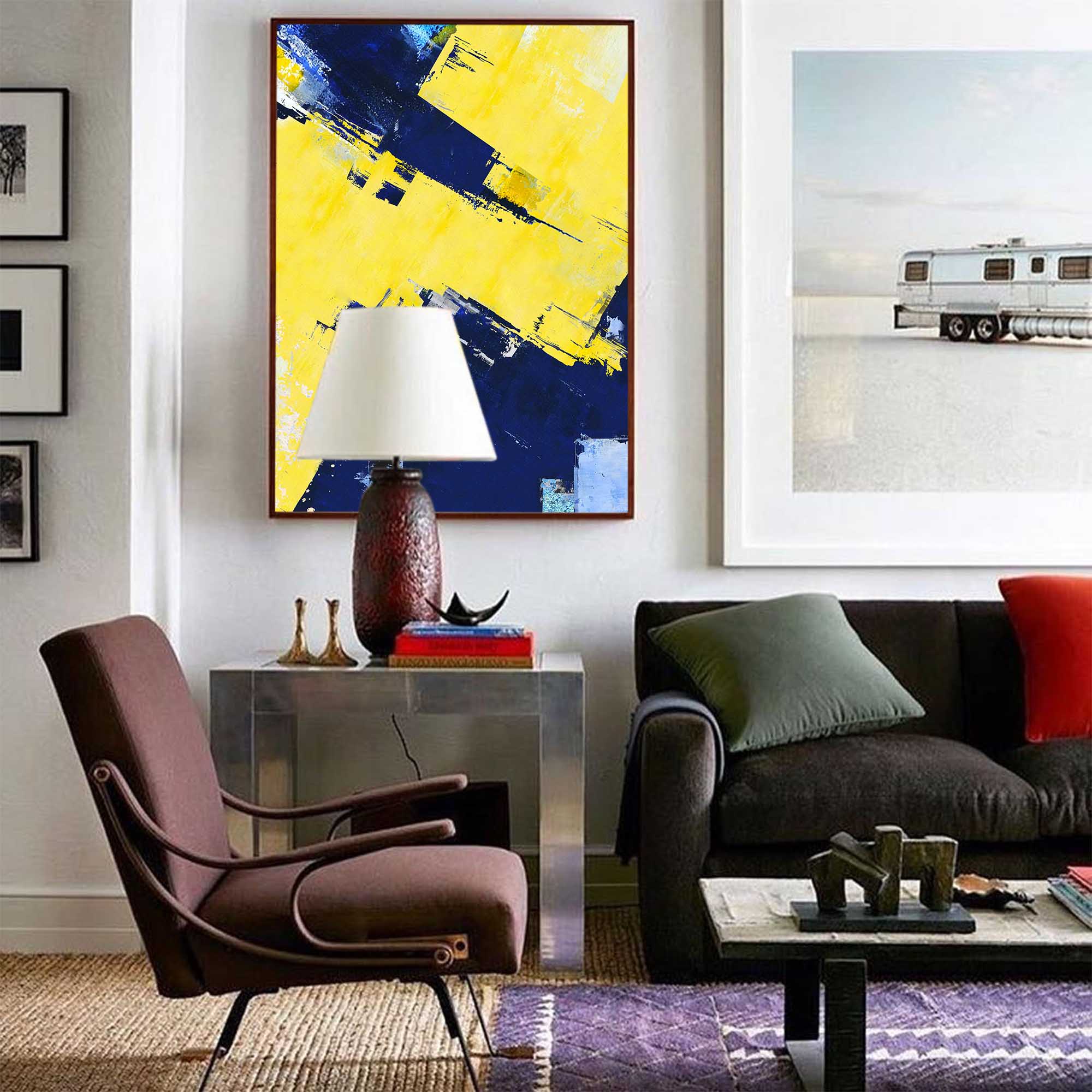 Abstract Canvas Art #AB115