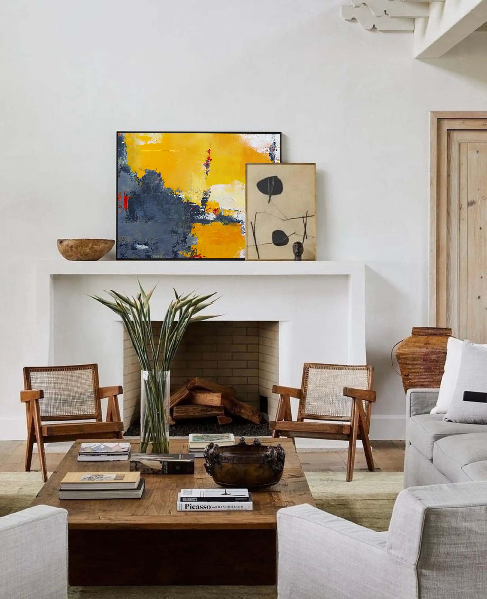Abstract Canvas Art #AB113