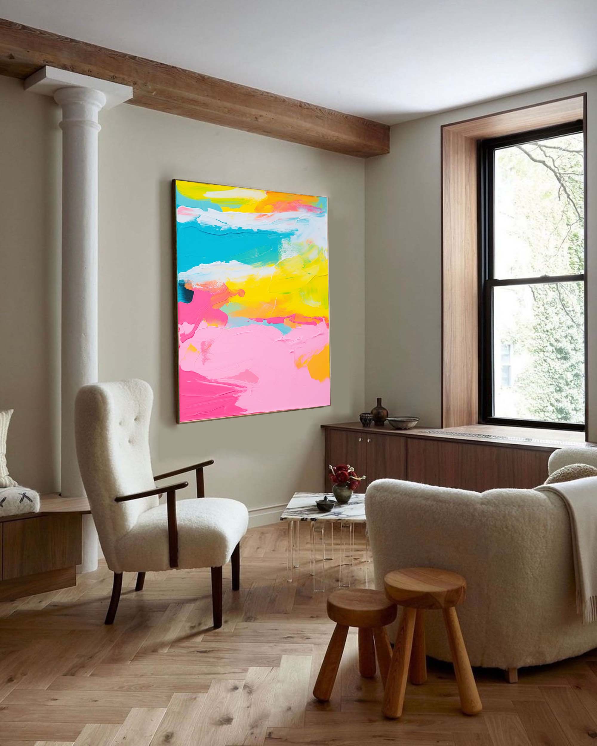 Abstract Canvas Art #AB267