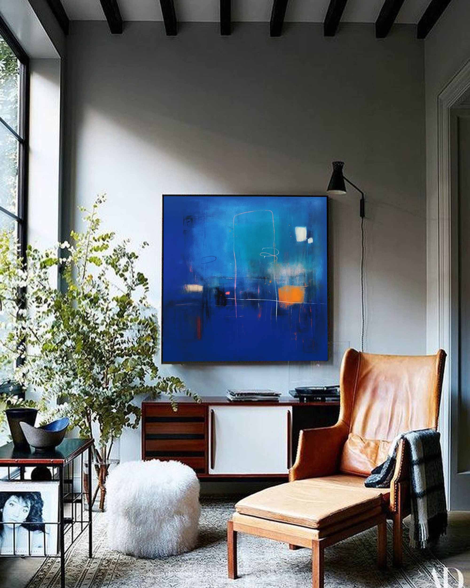 Abstract Canvas Art #AB204