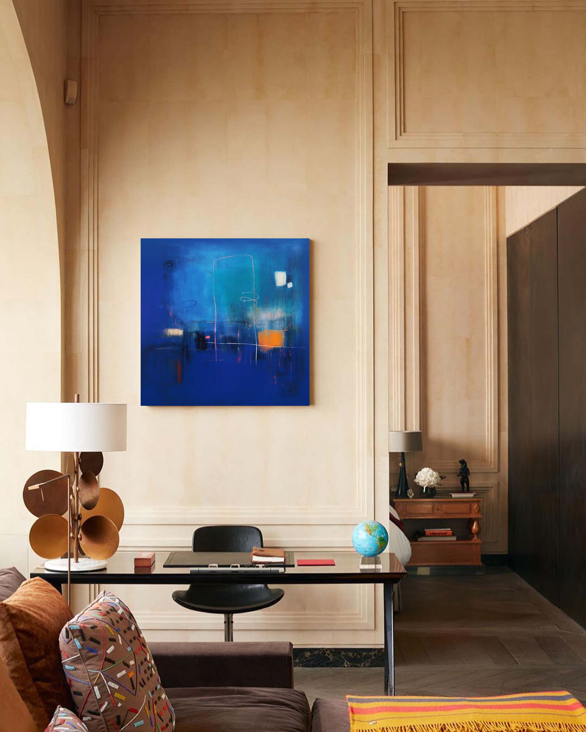 Abstract Canvas Art #AB204