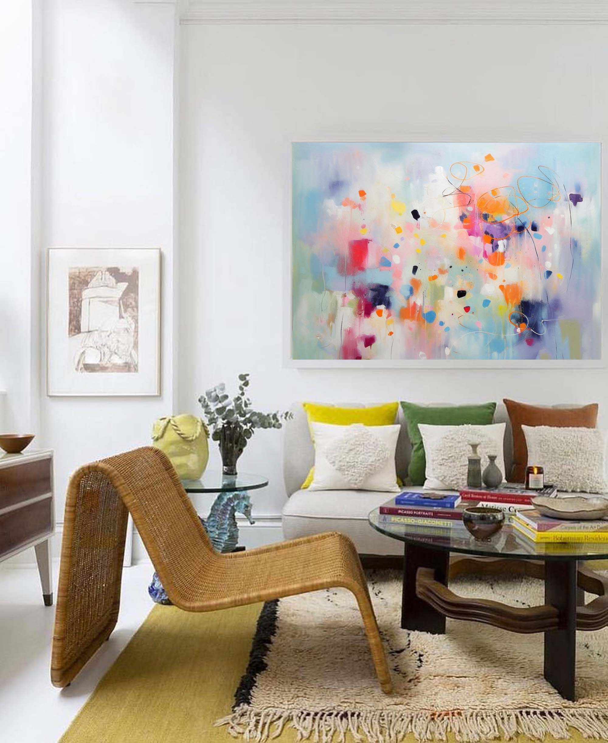 Abstract Canvas Art #AB187