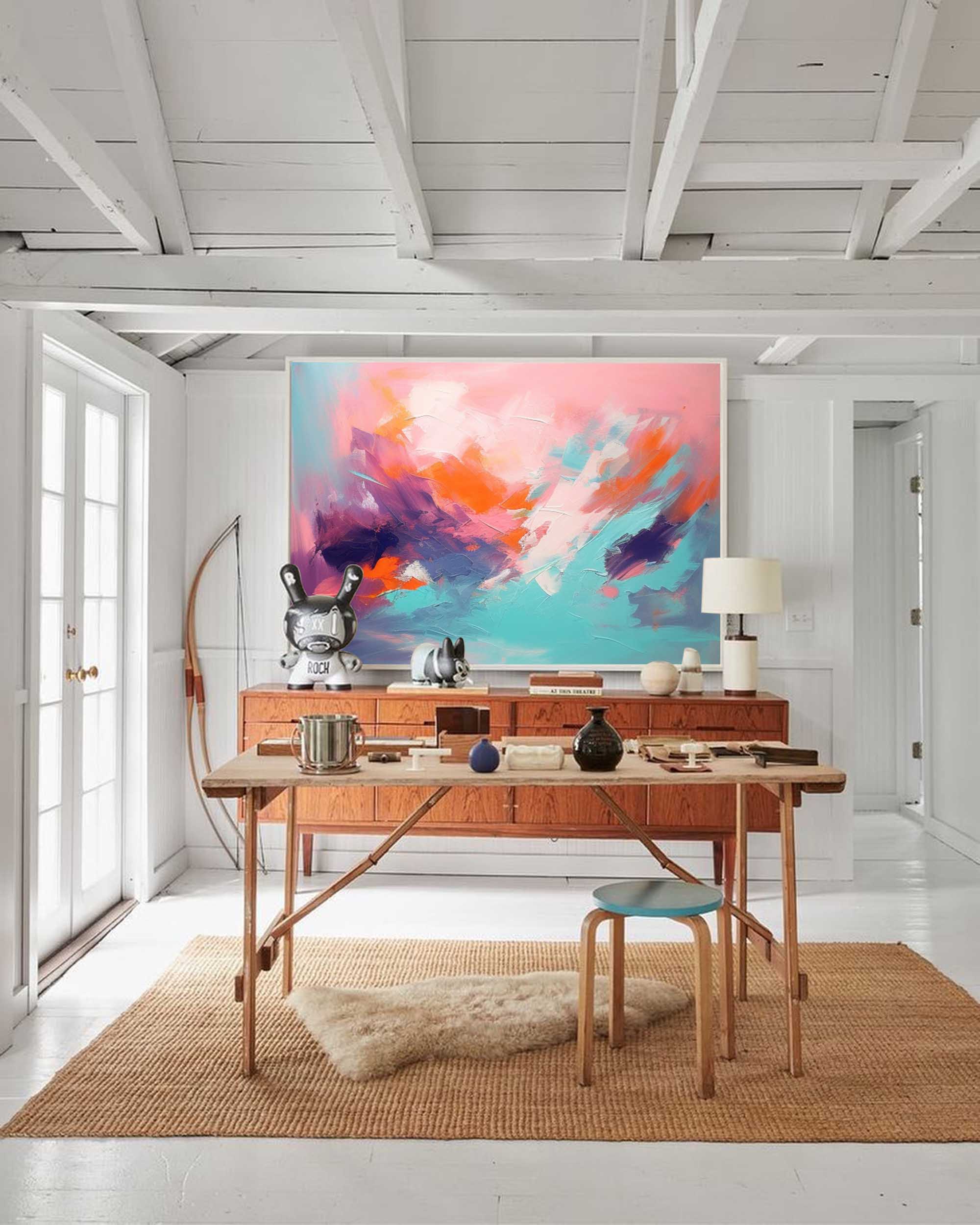 Abstract Canvas Art #AB262