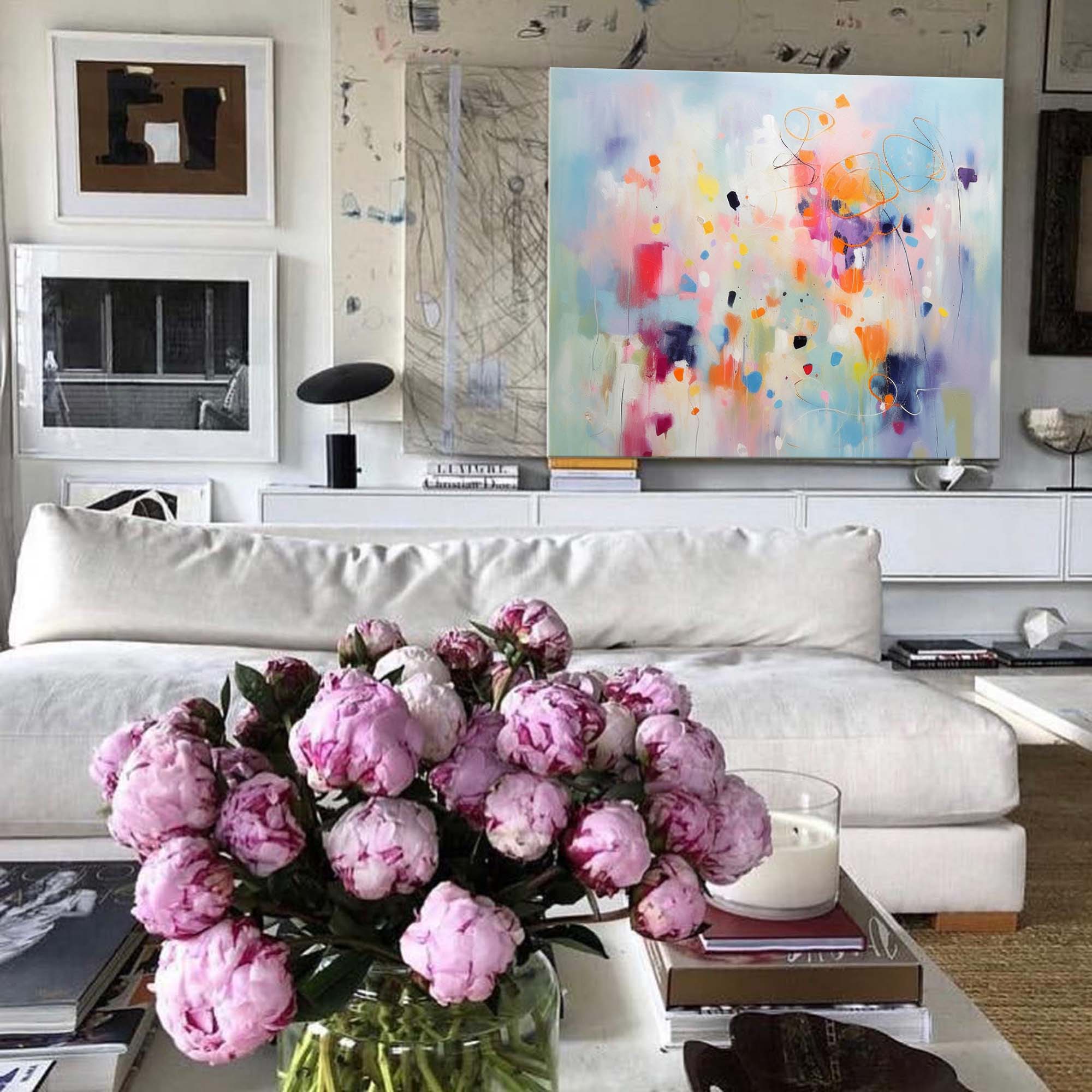 Abstract Canvas Art #AB187