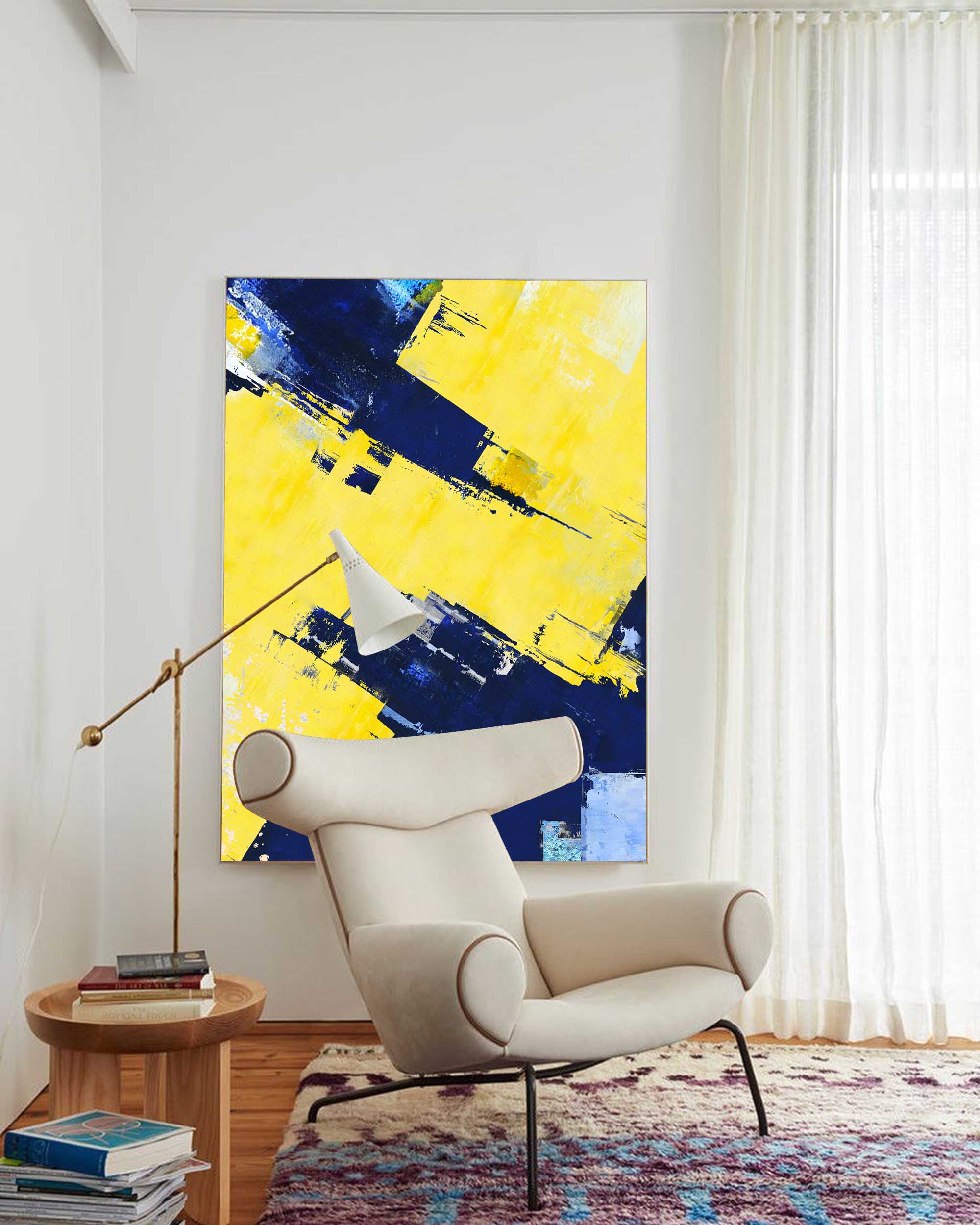 Abstract Canvas Art #AB115