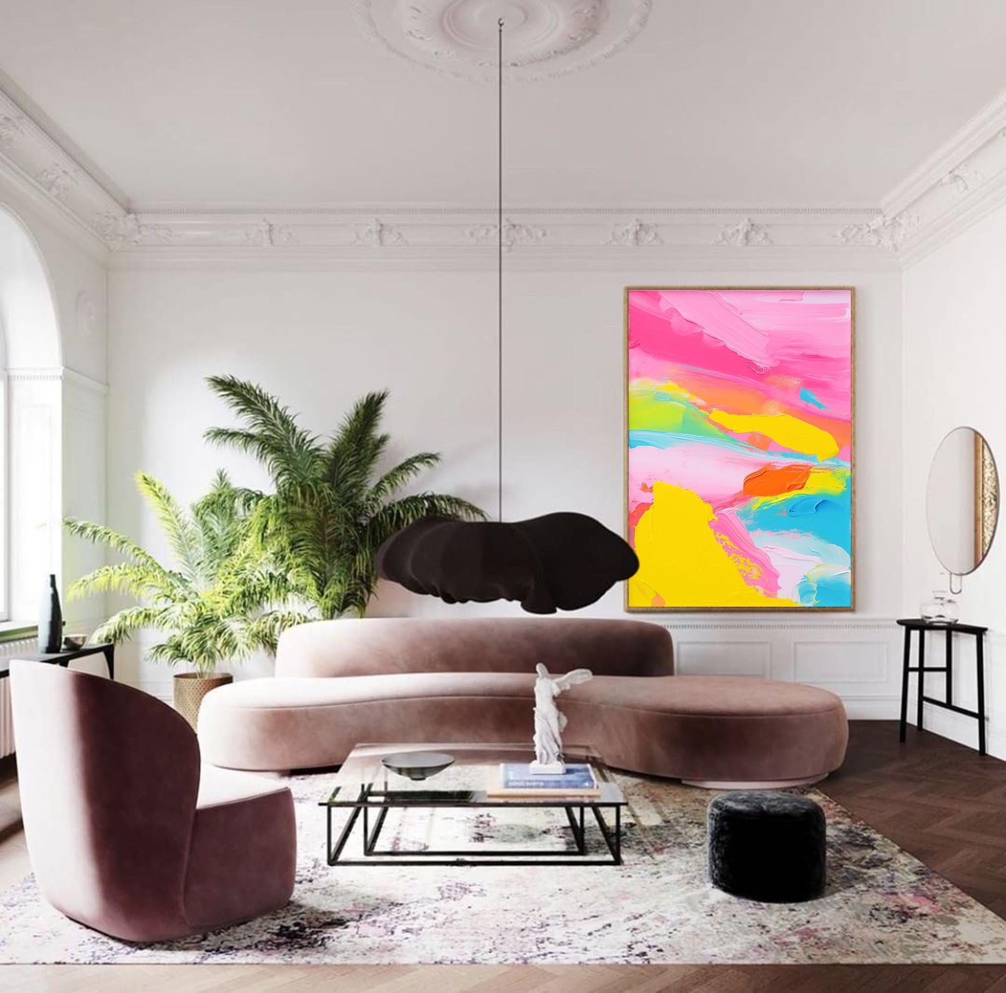 Abstract Canvas Art #AB268