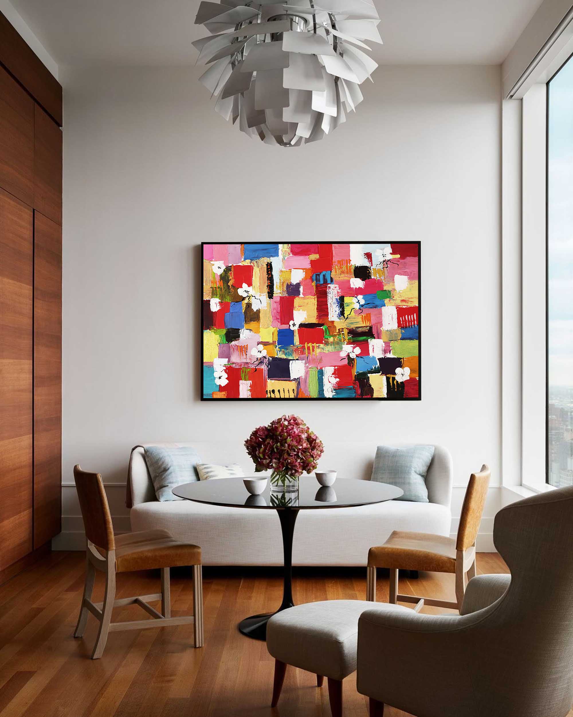 Abstract Canvas Art #AB255
