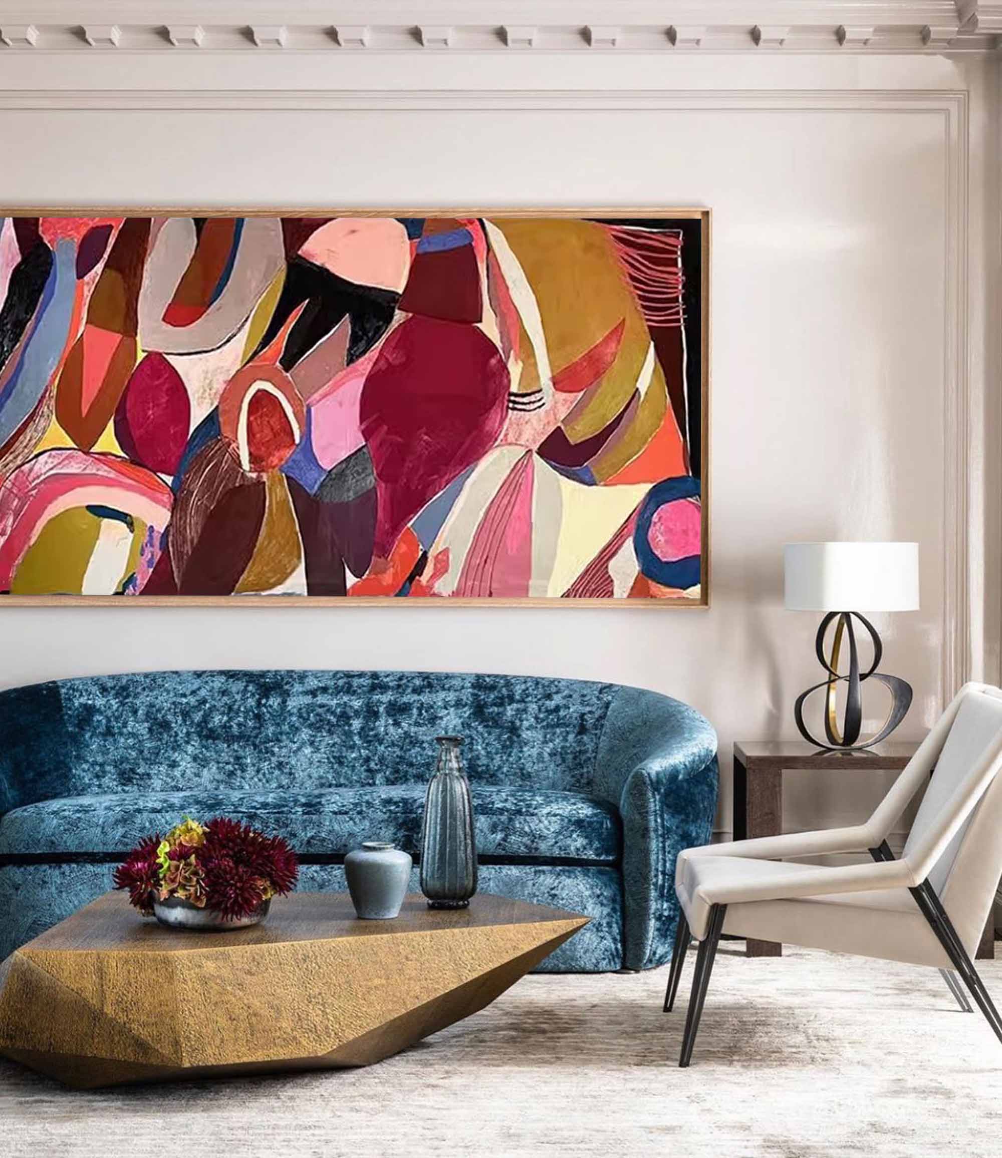 Abstract Canvas Art #AB061
