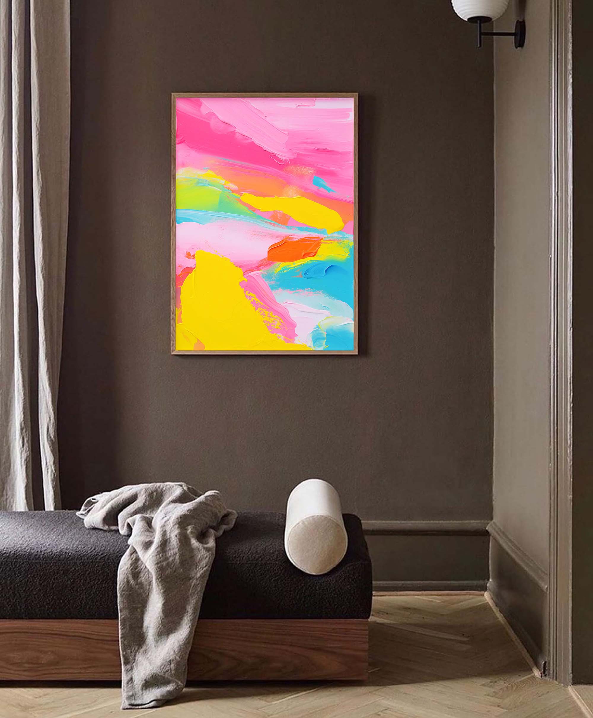 Abstract Canvas Art #AB268