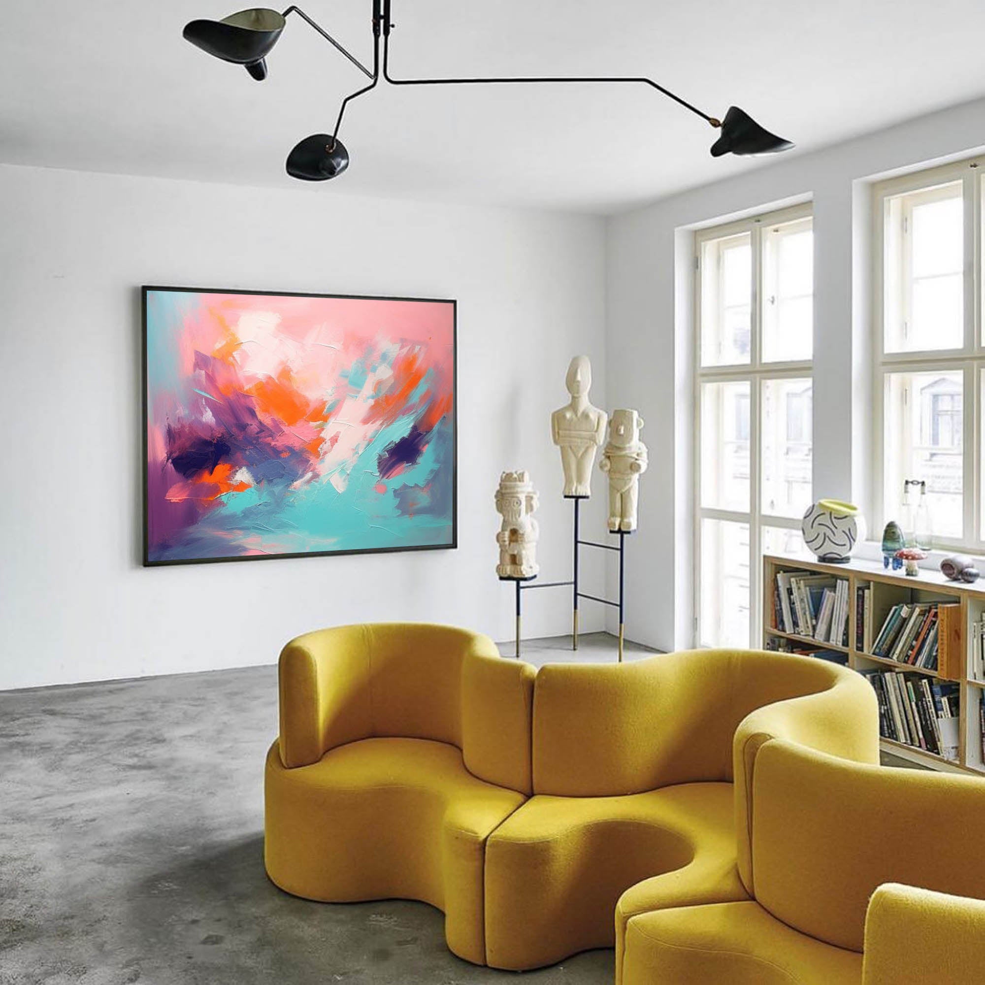 Abstract Canvas Art #AB262