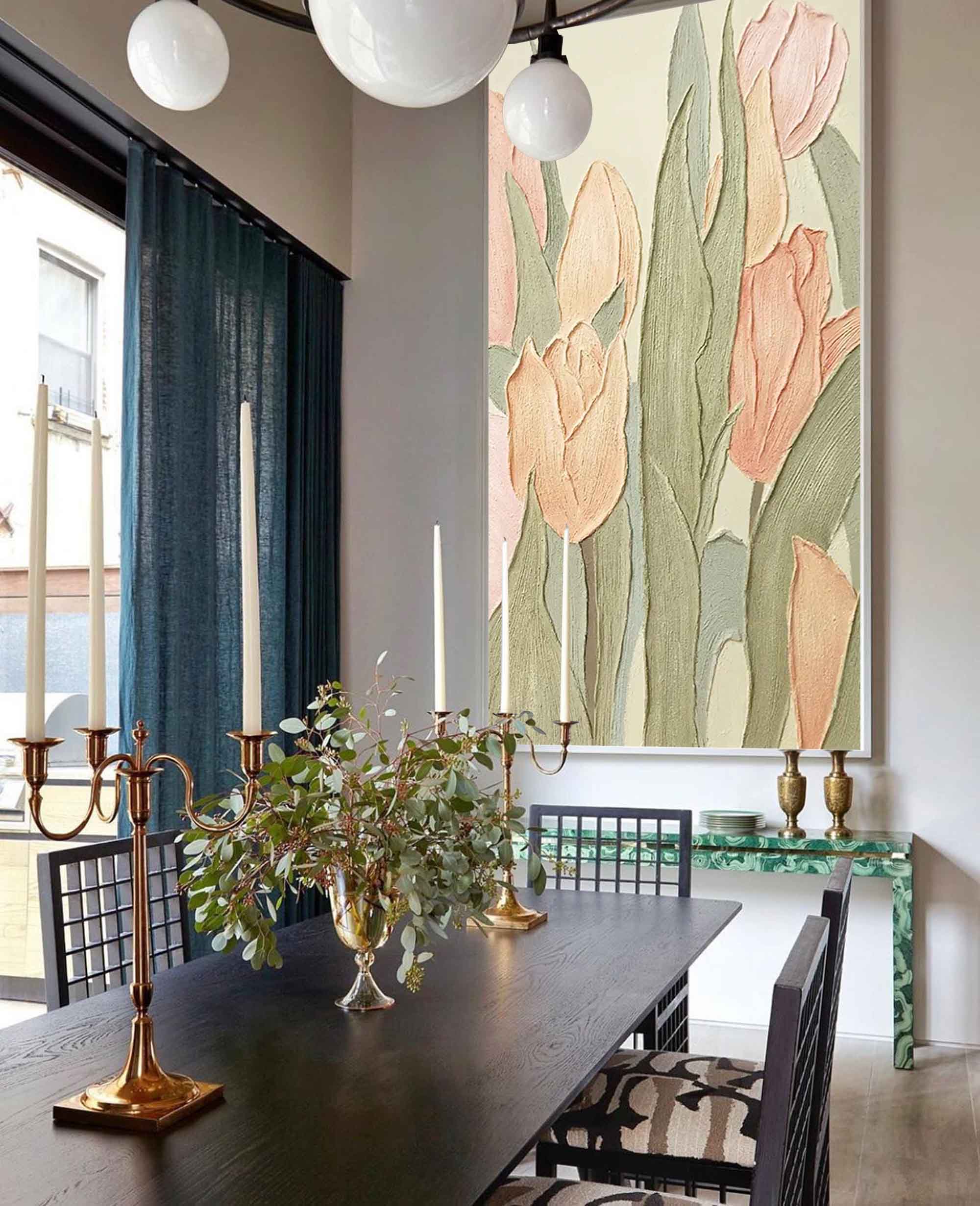 Flower Canvas Art #FL008