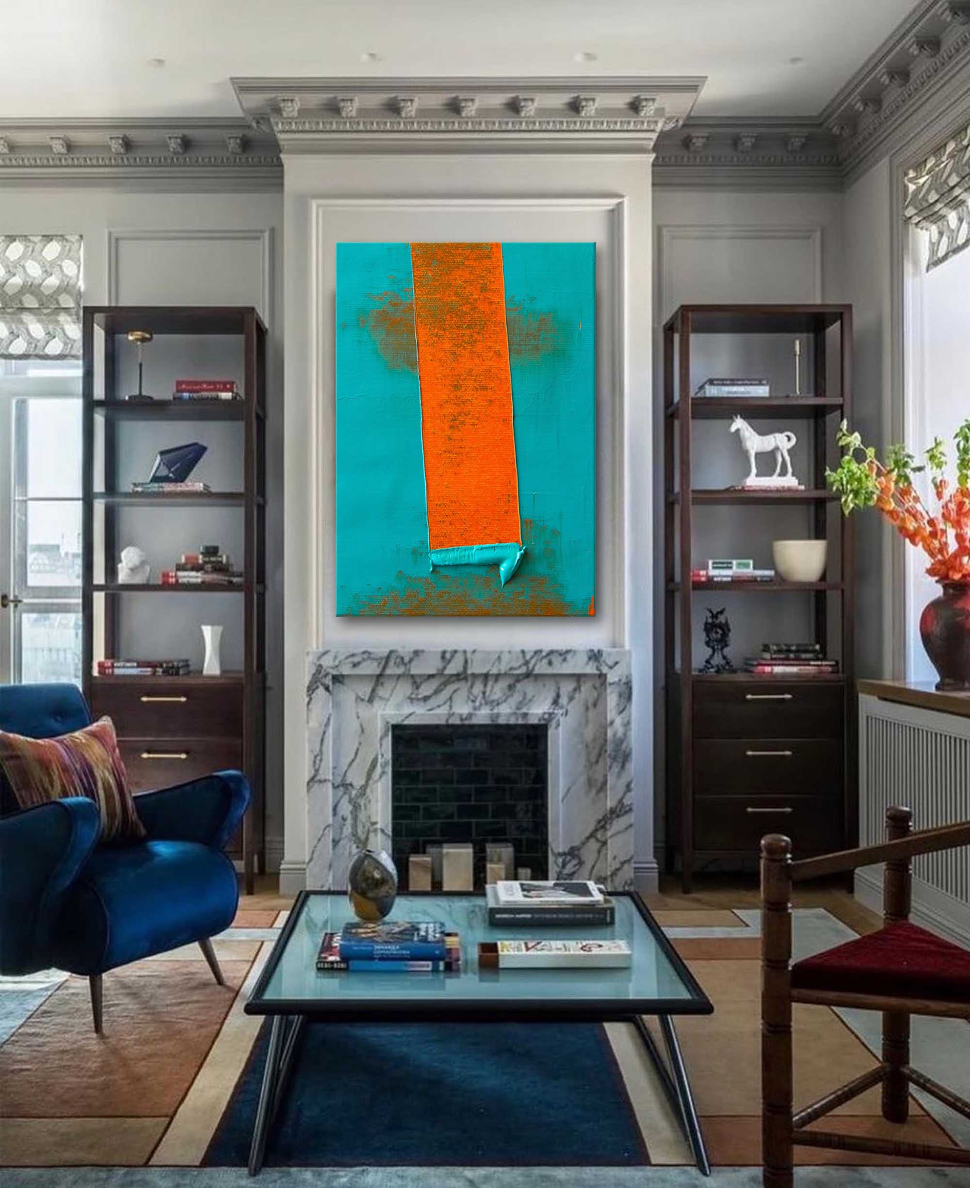 Abstract Canvas Art #AB278