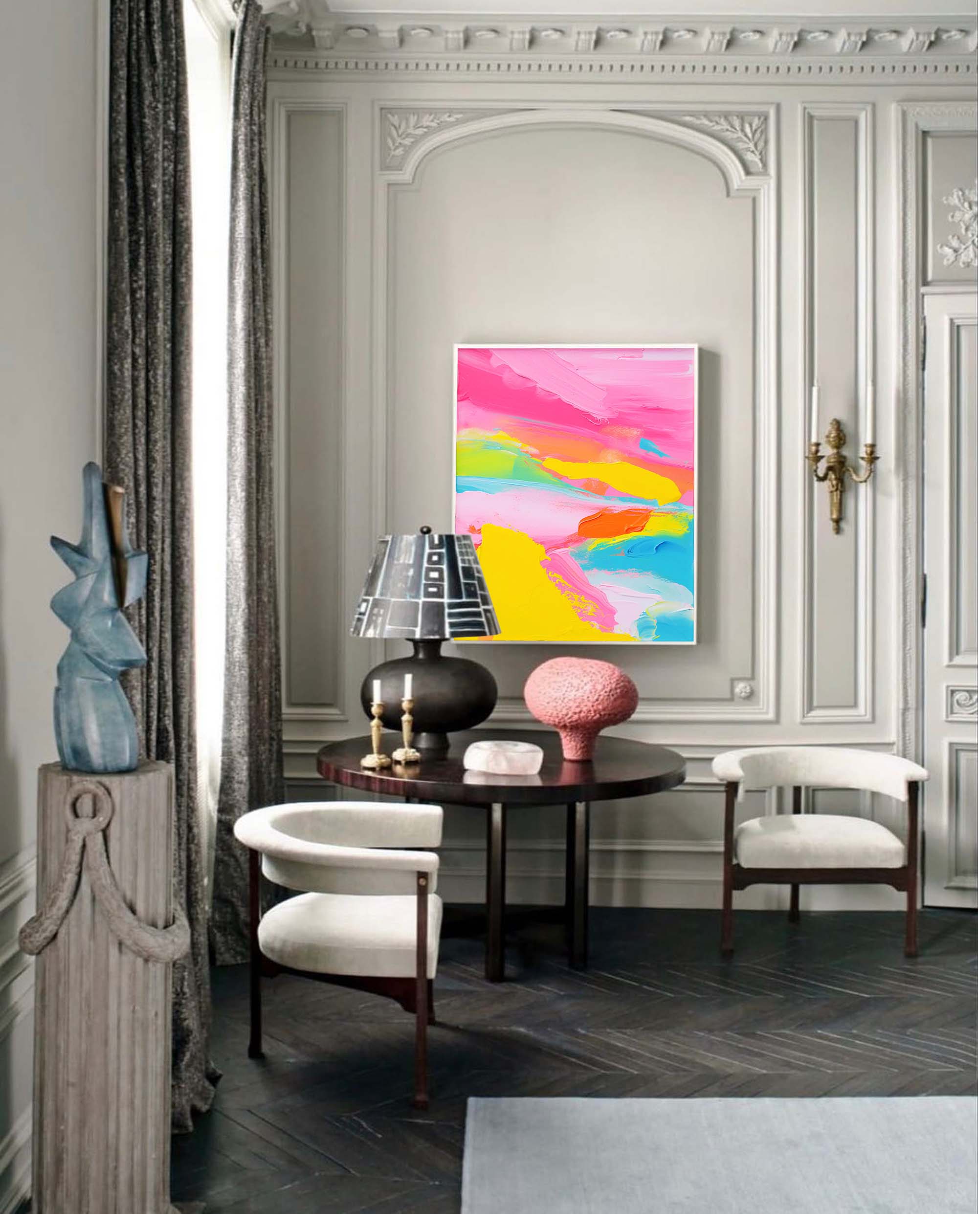 Abstract Canvas Art #AB268