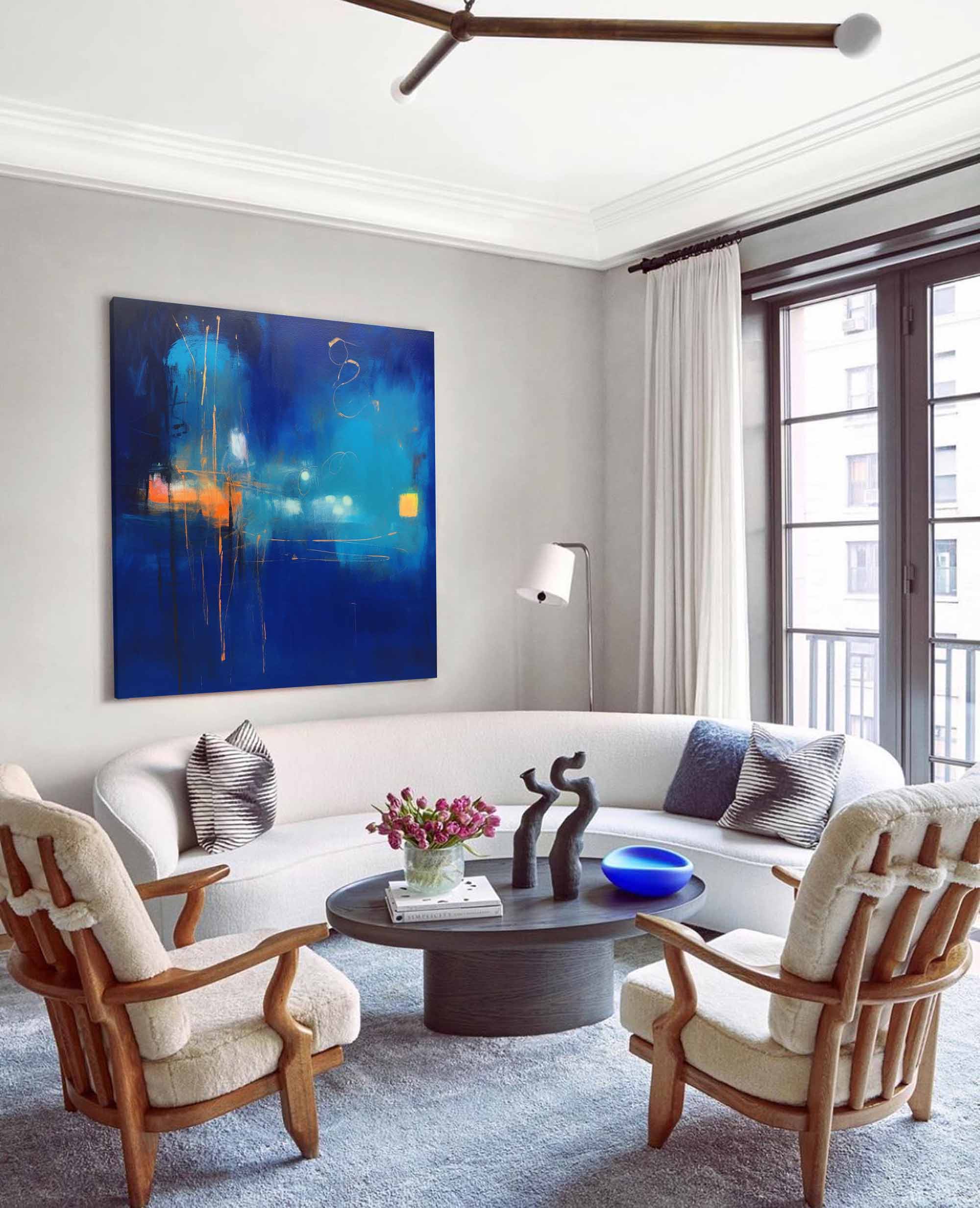 Abstract Canvas Art #AB209