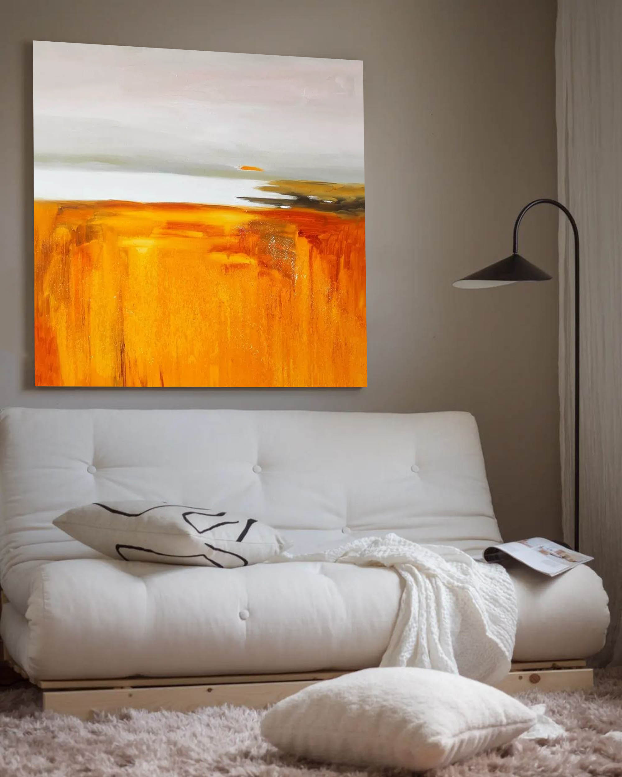 Abstract Canvas Art #AB135