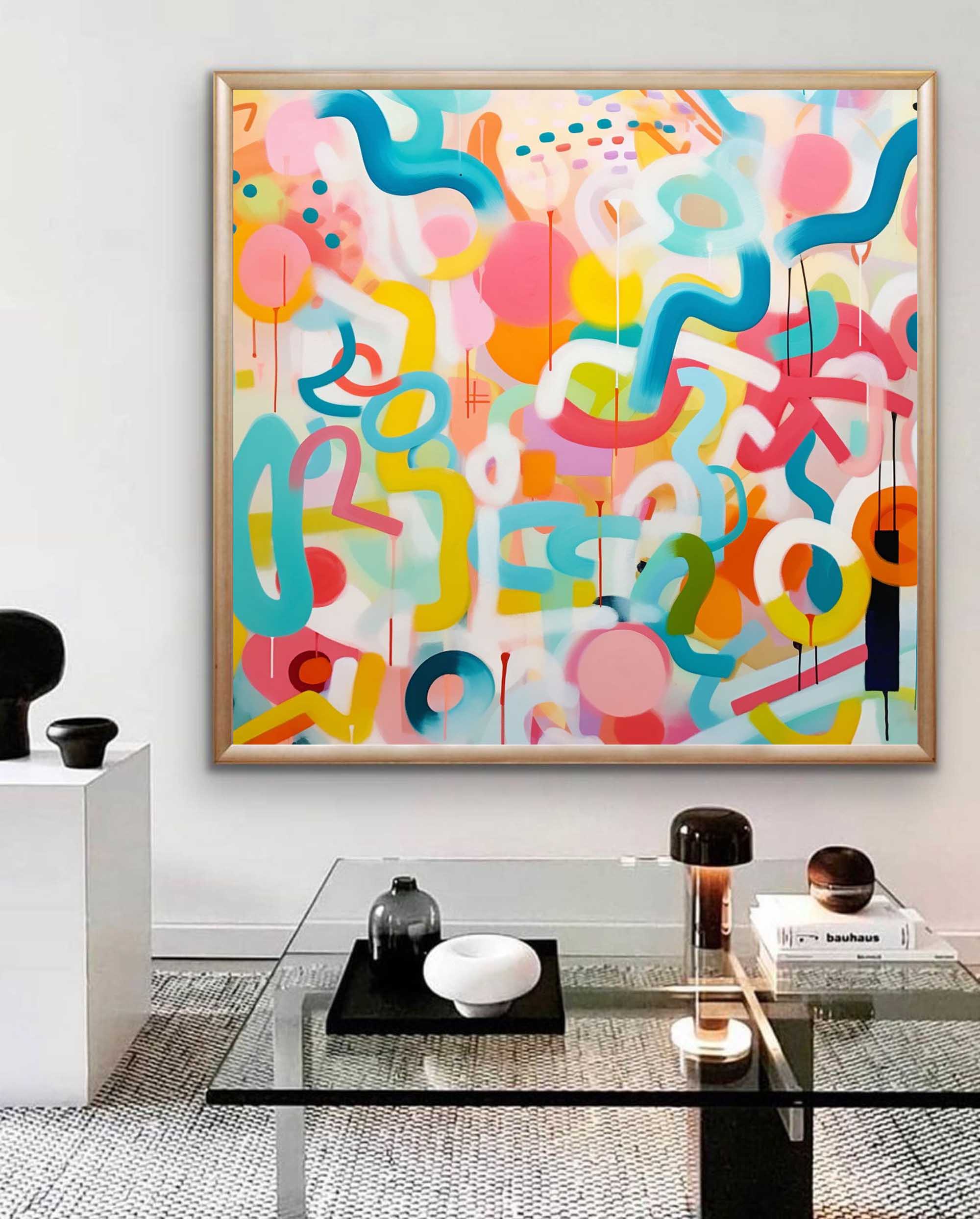 Abstract Canvas Art #AB259