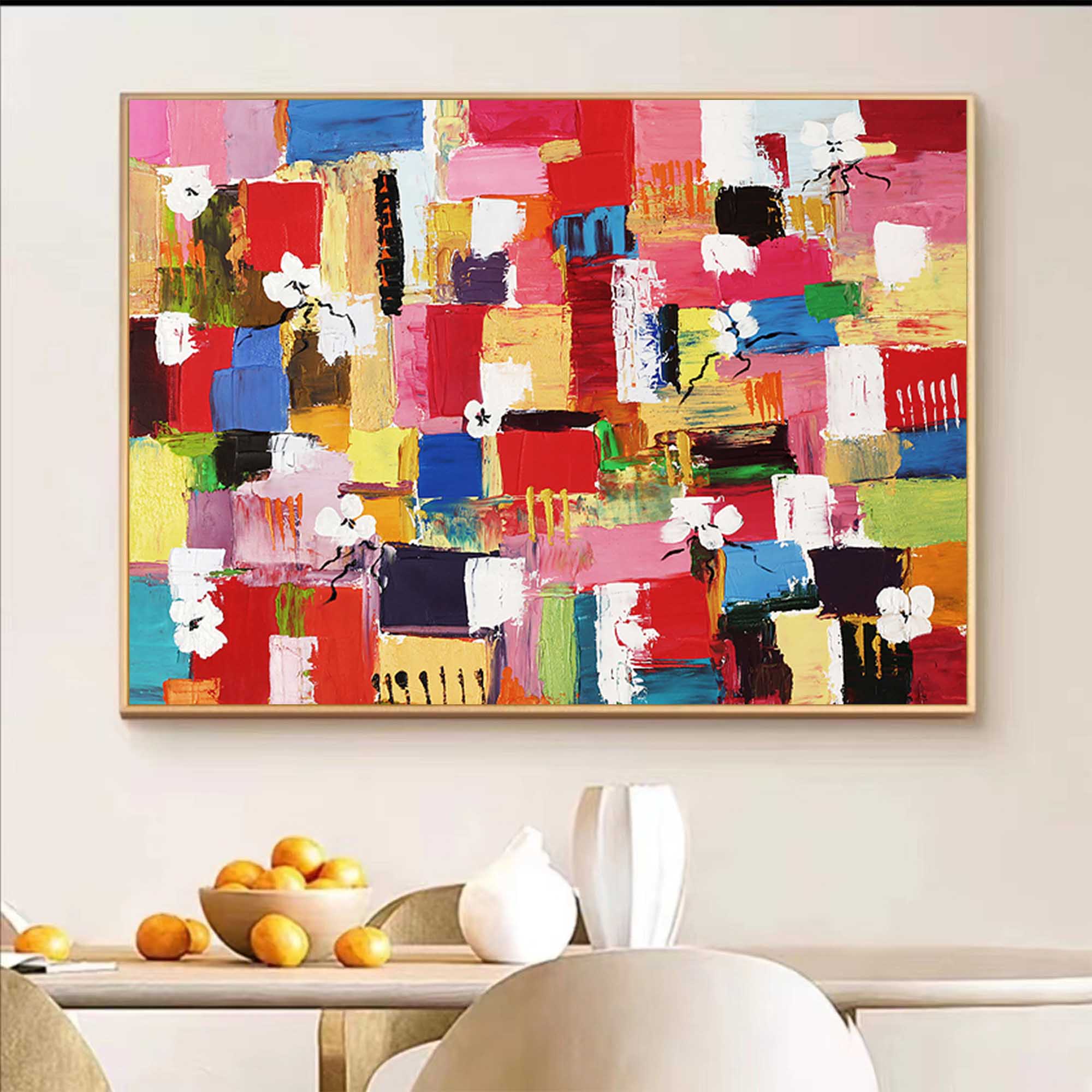 Abstract Canvas Art #AB255