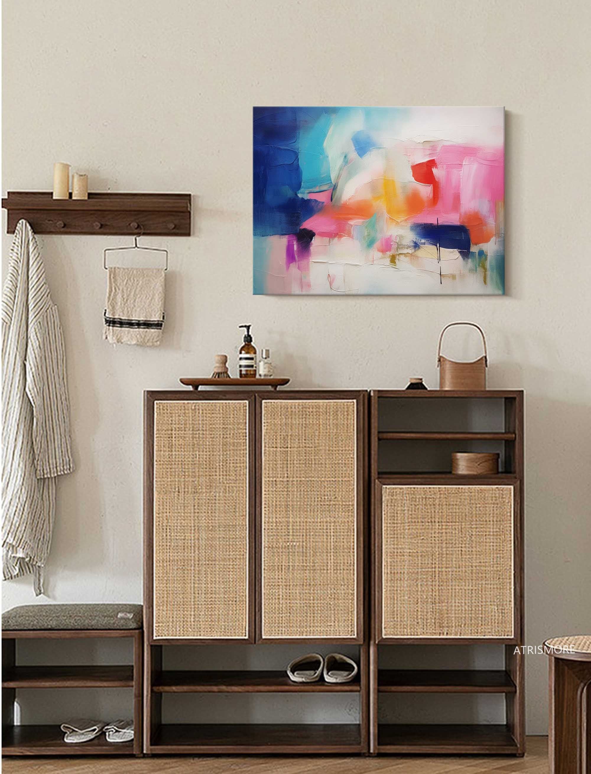 Abstract Canvas Art #AB196