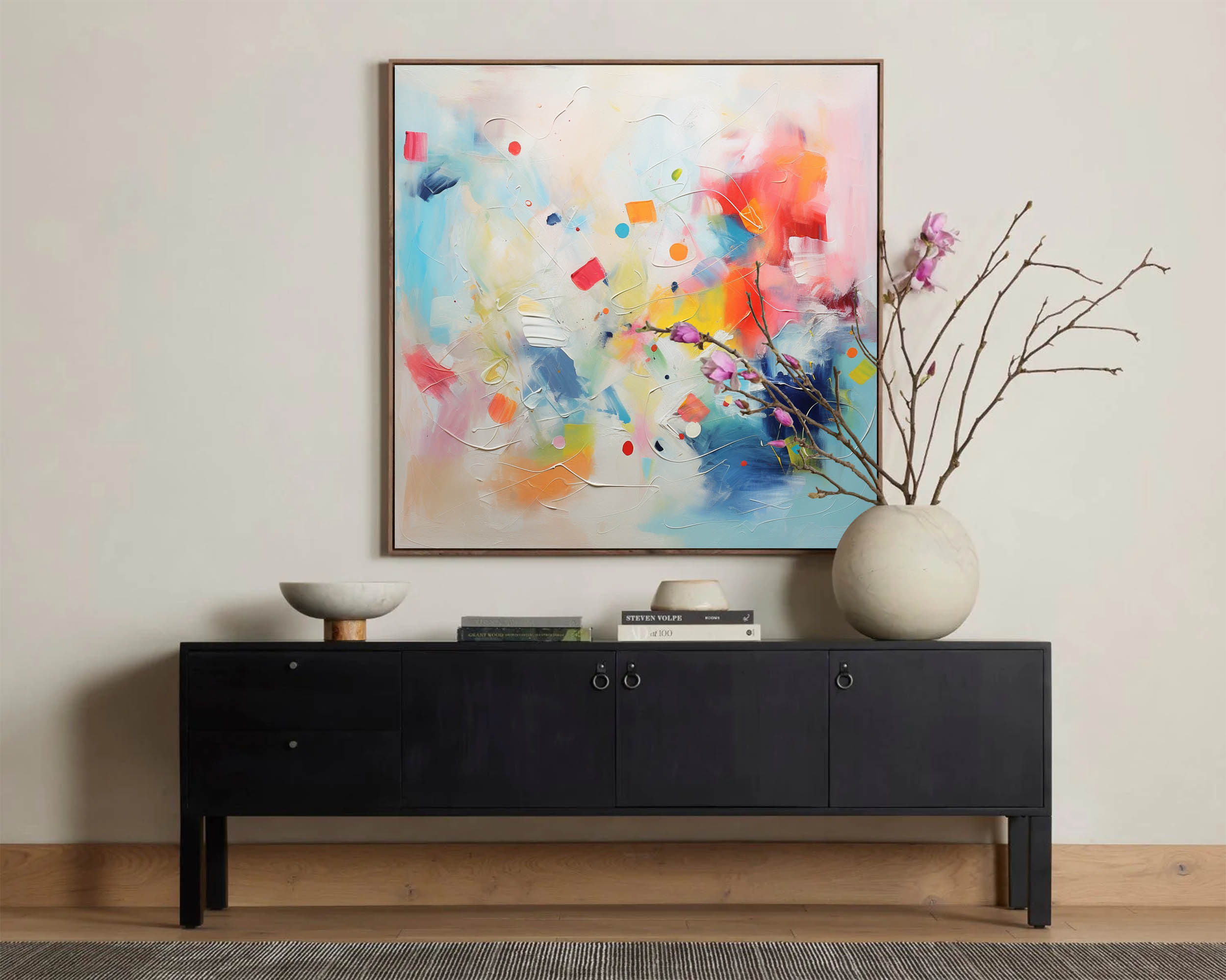 Abstract Canvas Art #AB191