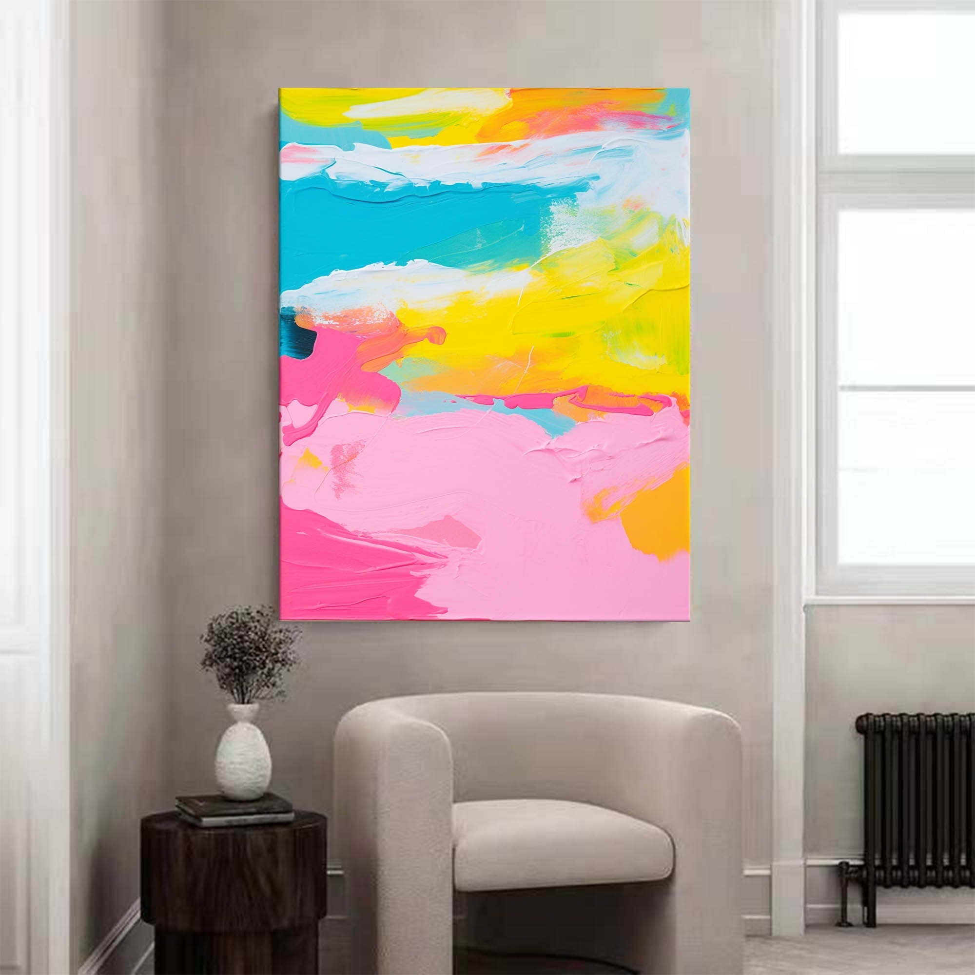 Abstract Canvas Art #AB267