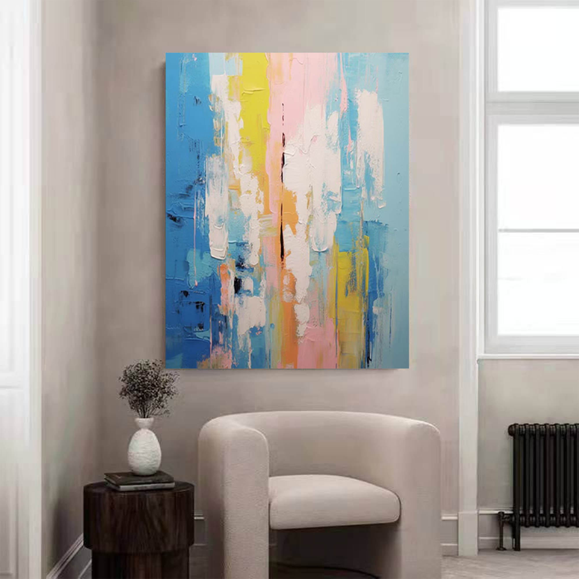 Abstract Canvas Art #AB036