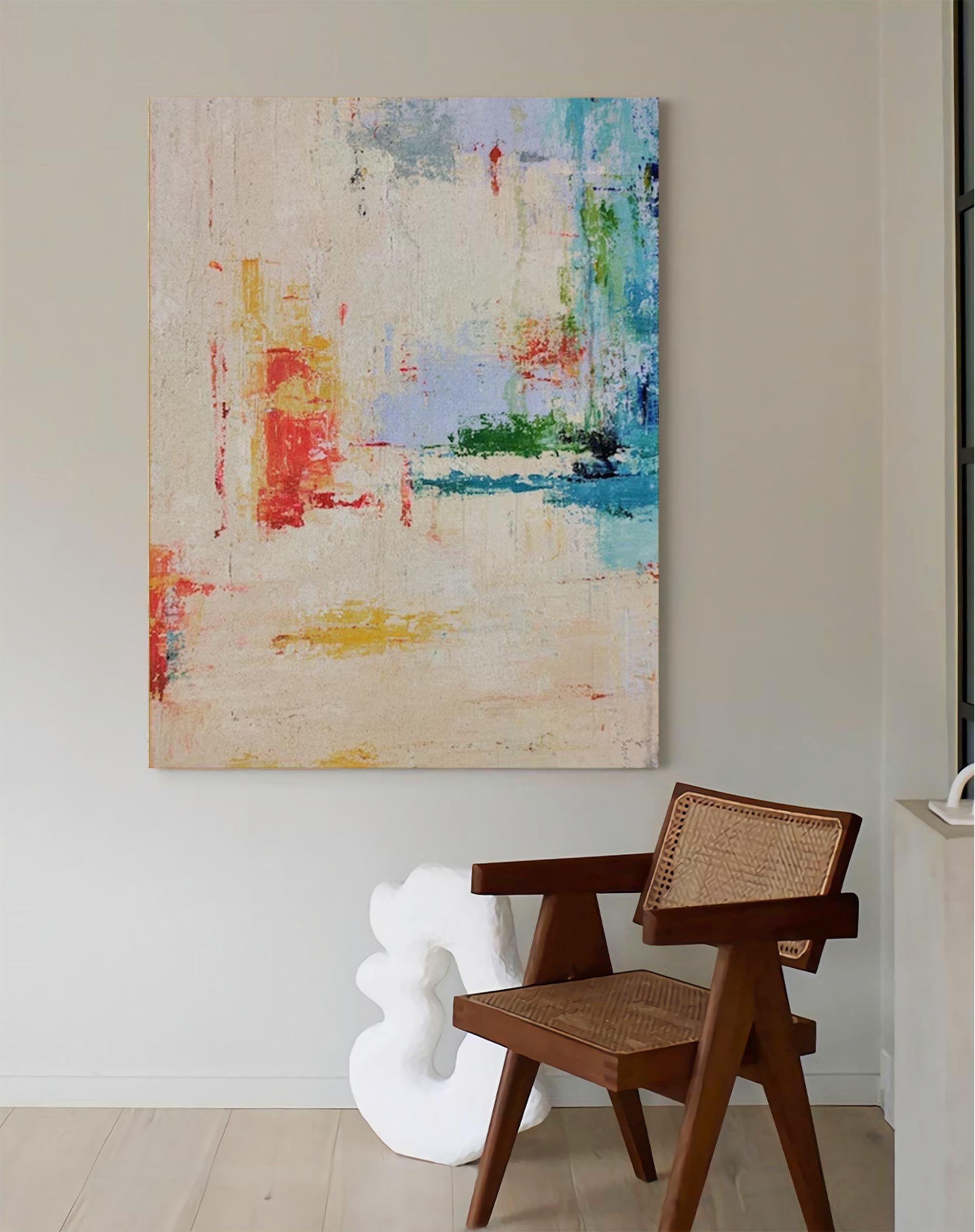 Abstract Canvas Art #AB084