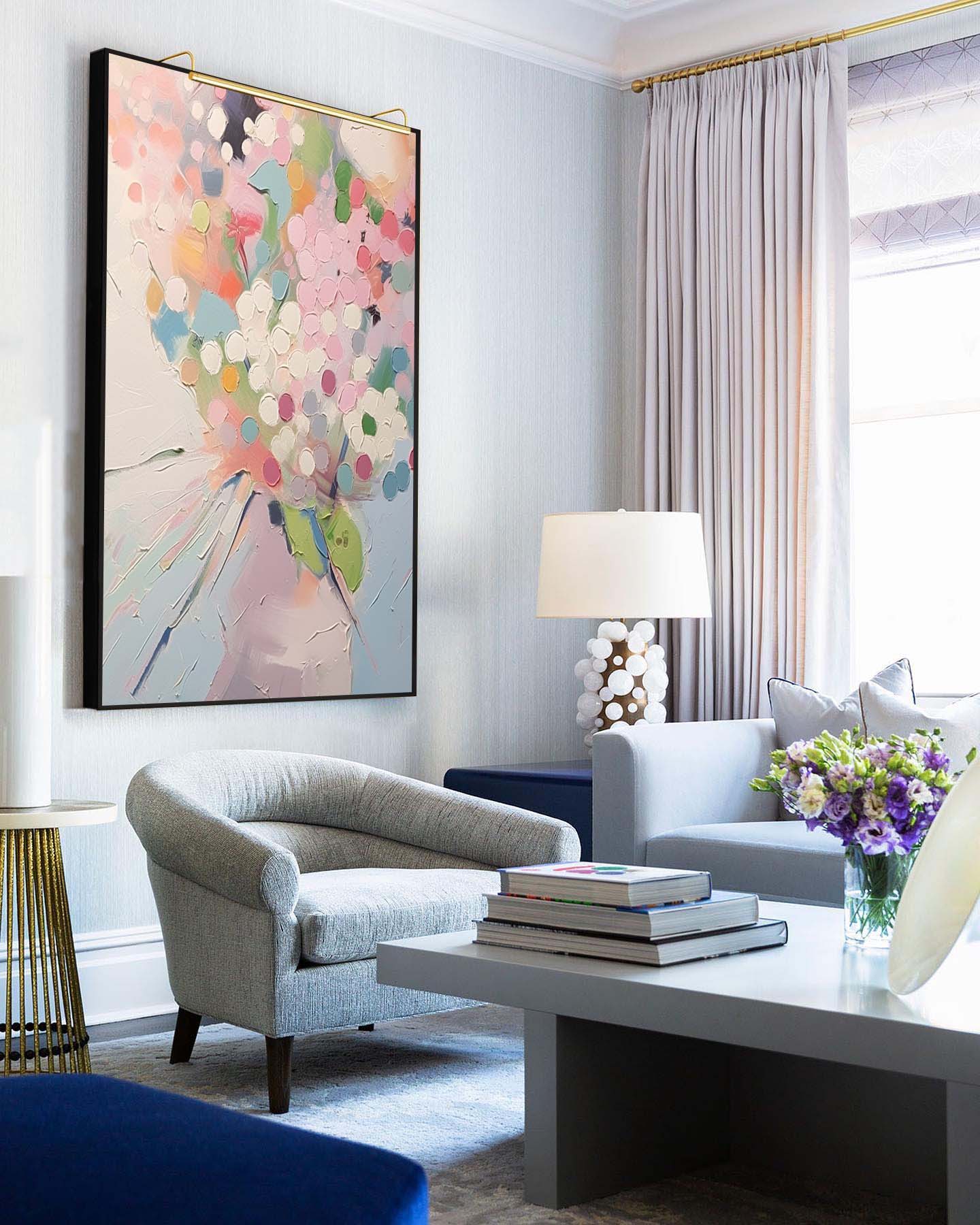 Abstract Canvas Art #AB214