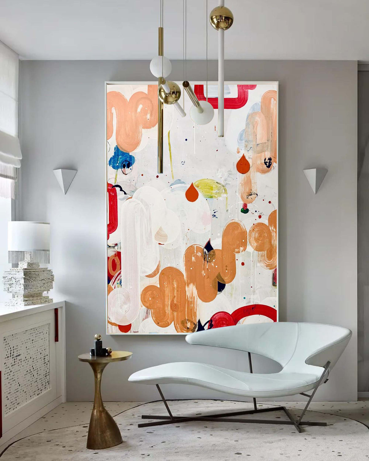 Abstract Canvas Art #AB016