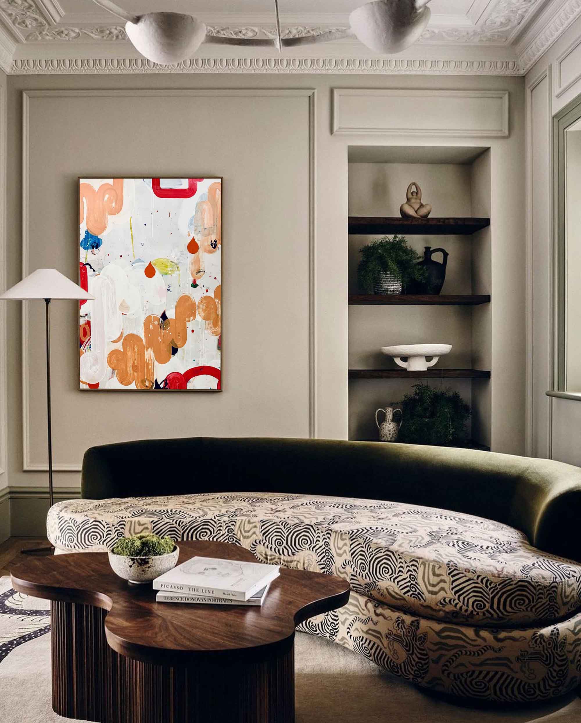 Abstract Canvas Art #AB016