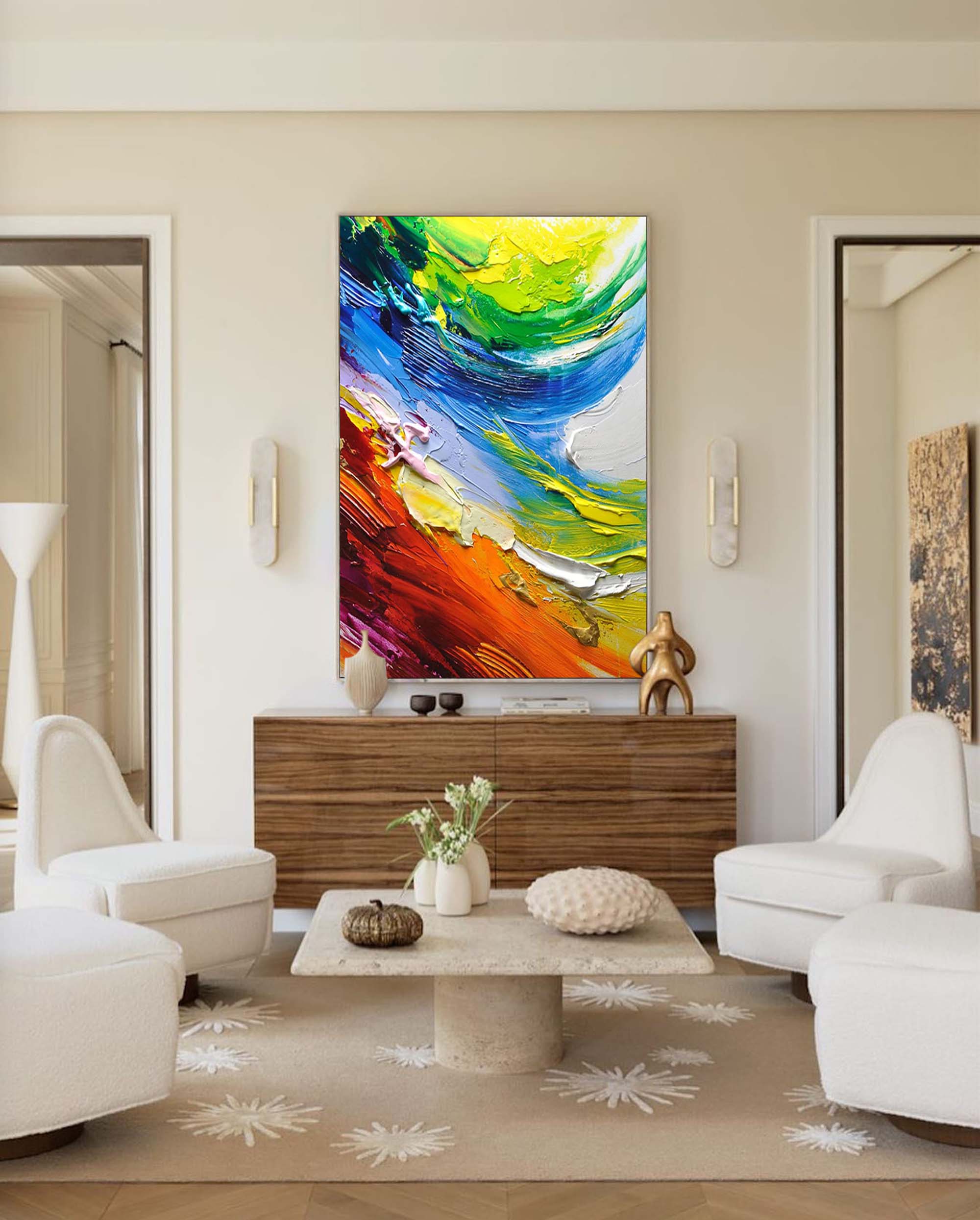 Abstract Canvas Wall Art #aa025