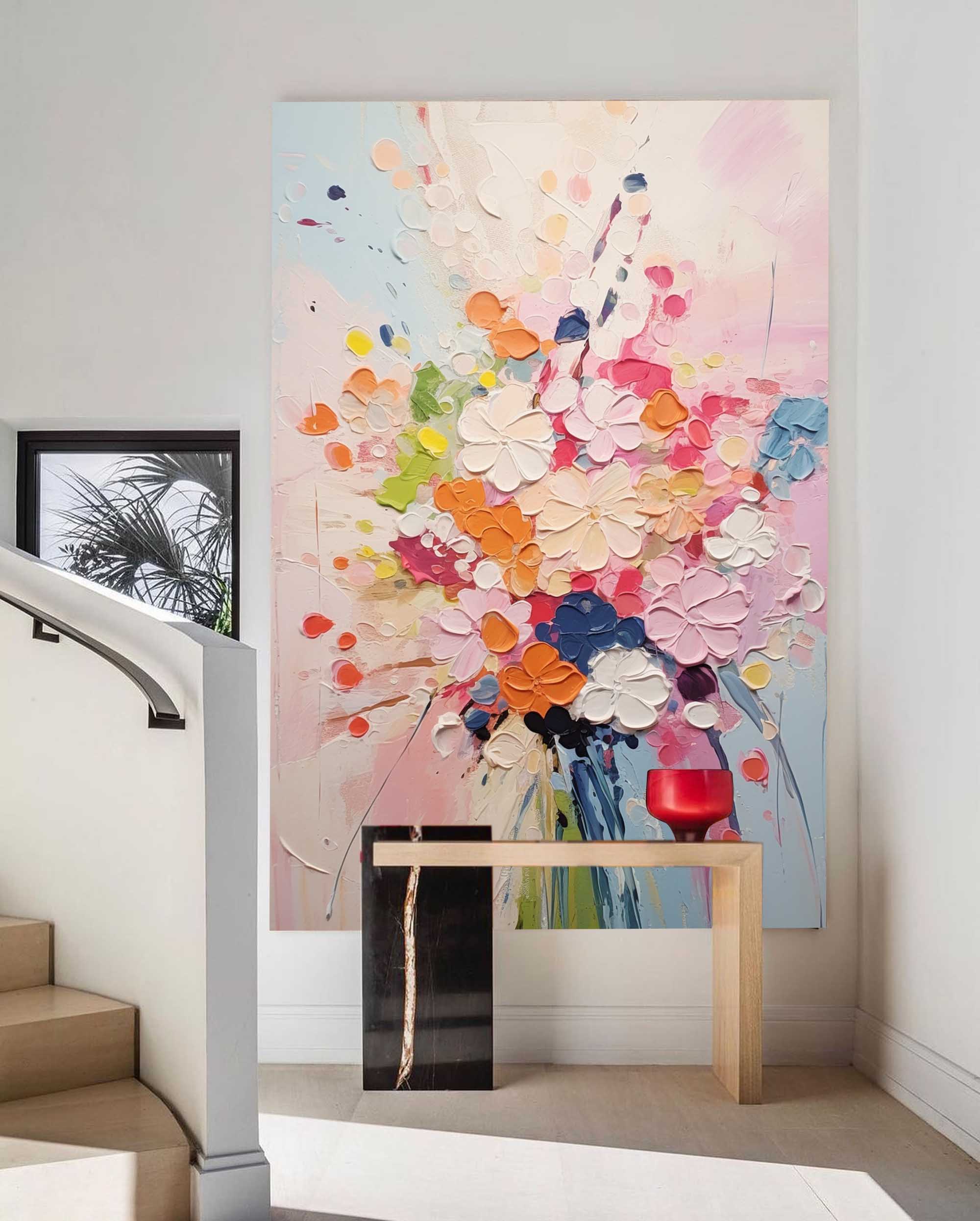 Abstract Canvas Art #AB217
