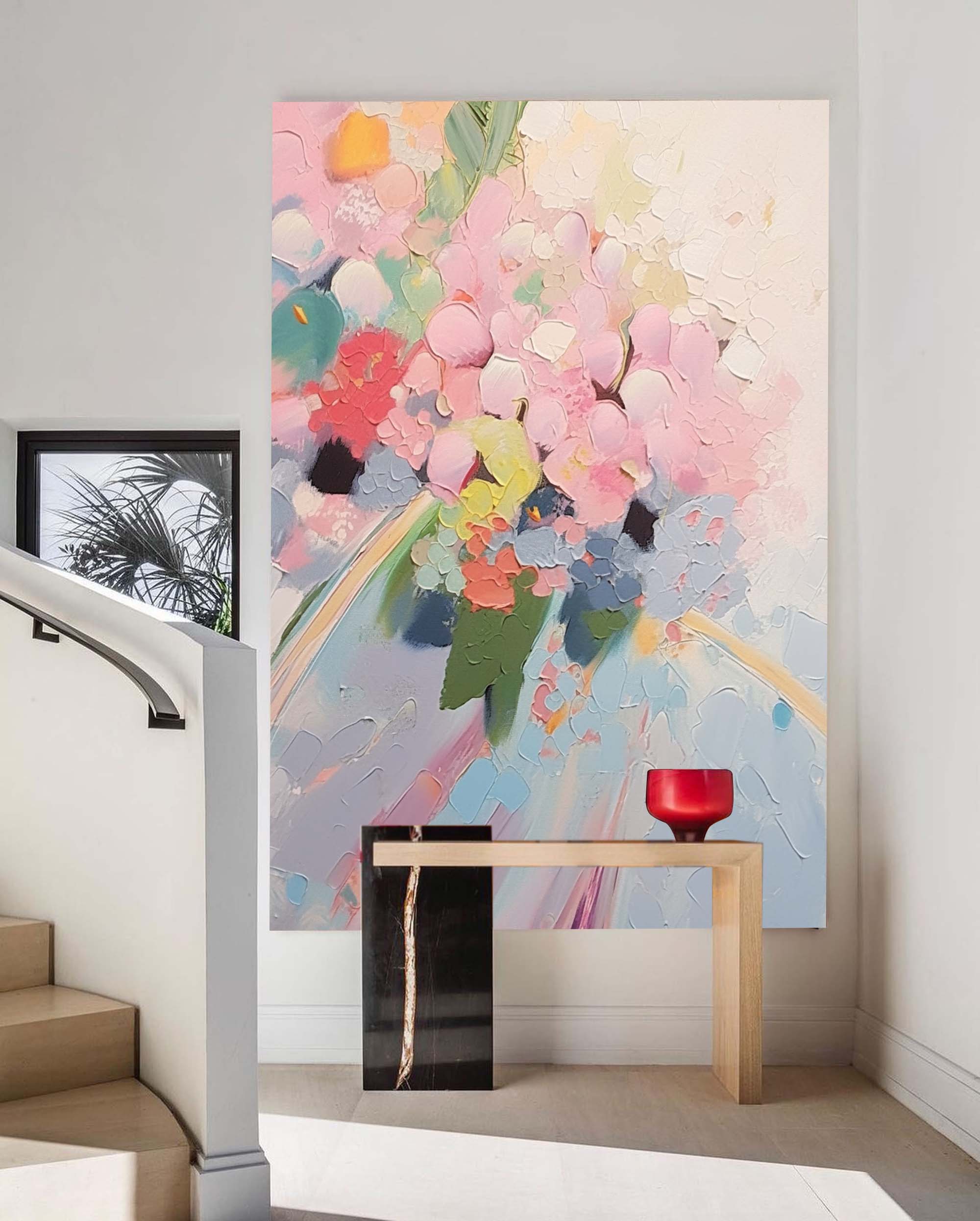 Abstract Canvas Art #AB215