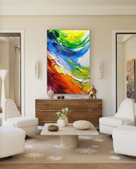 Abstract Canvas Wall Art #aa025
