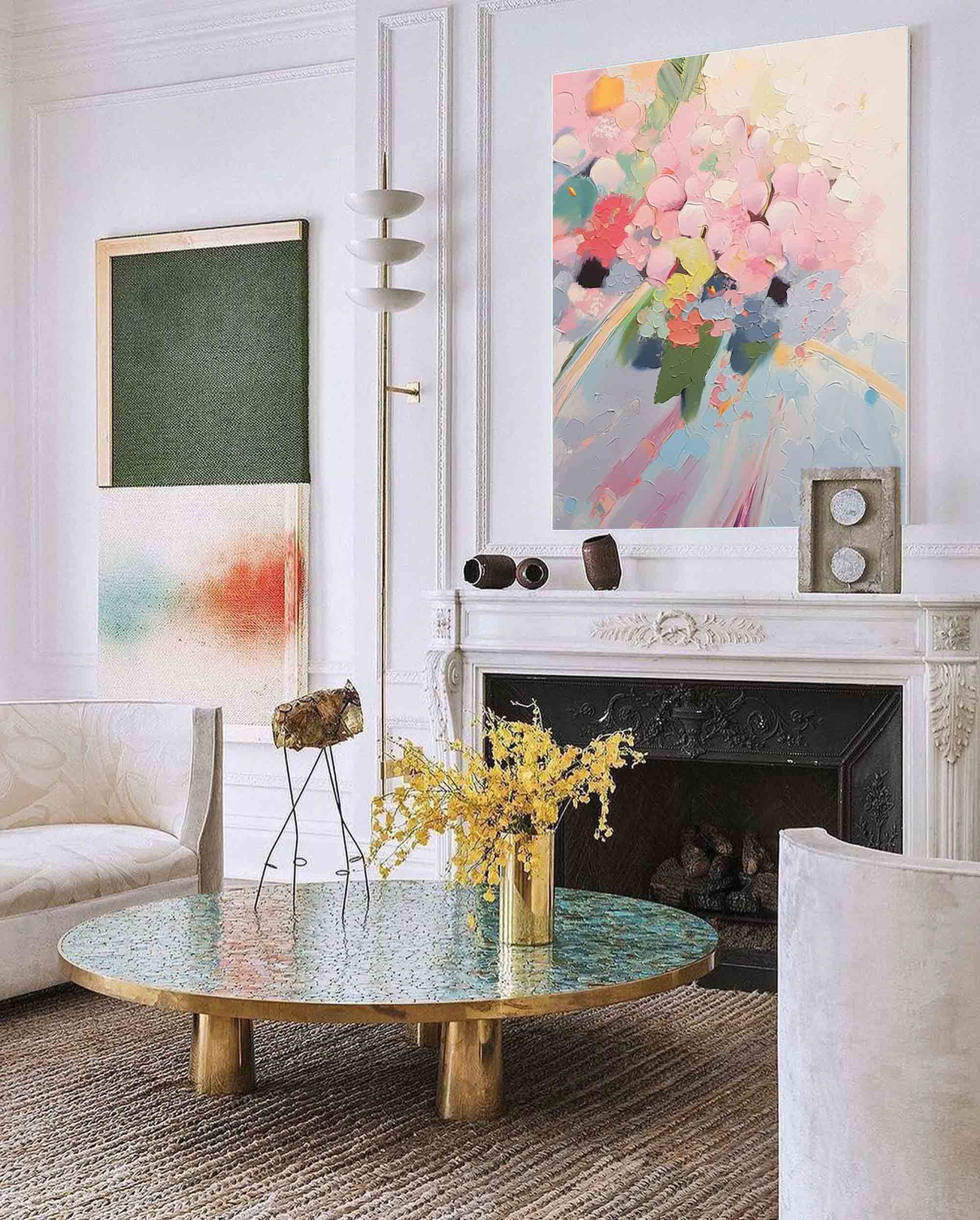 Abstract Canvas Art #AB215