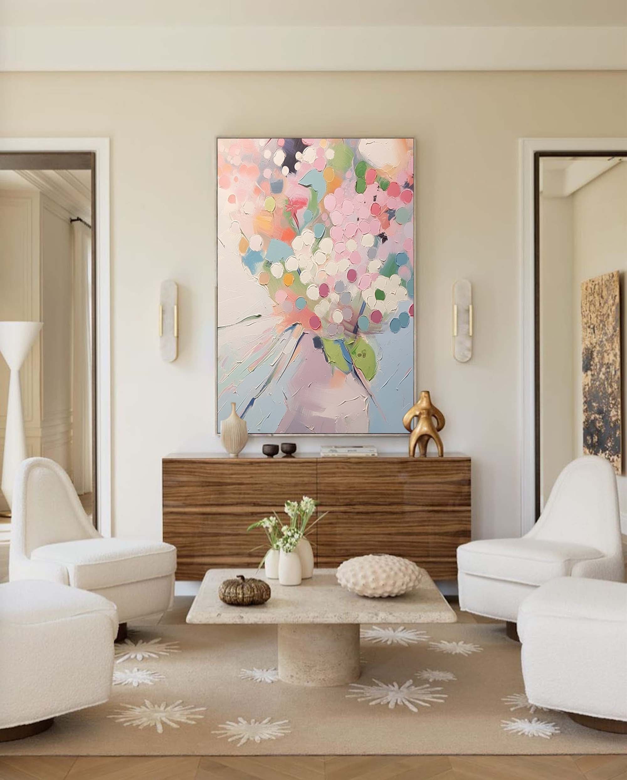 Abstract Canvas Art #AB214