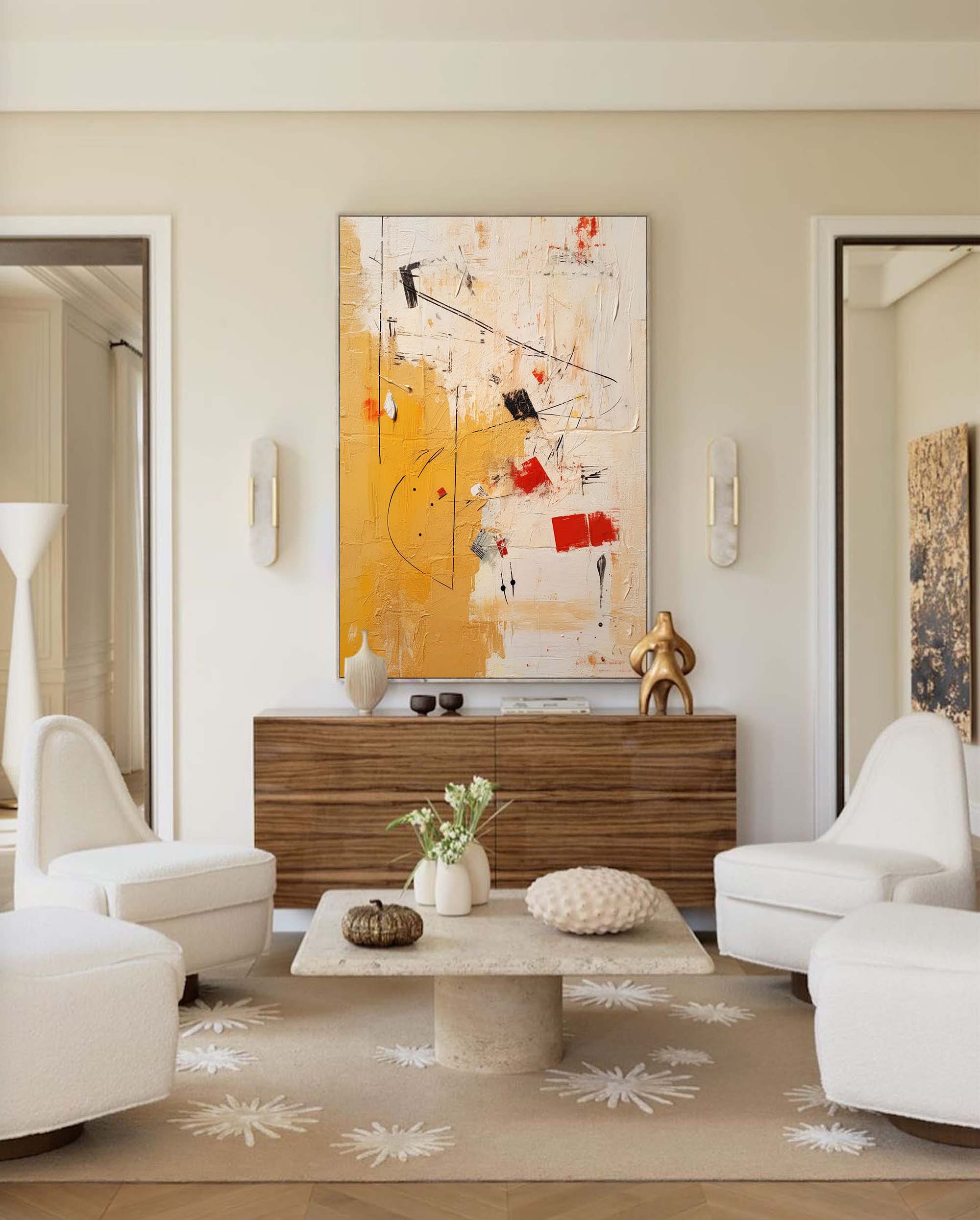 Abstract Canvas Art #AB151