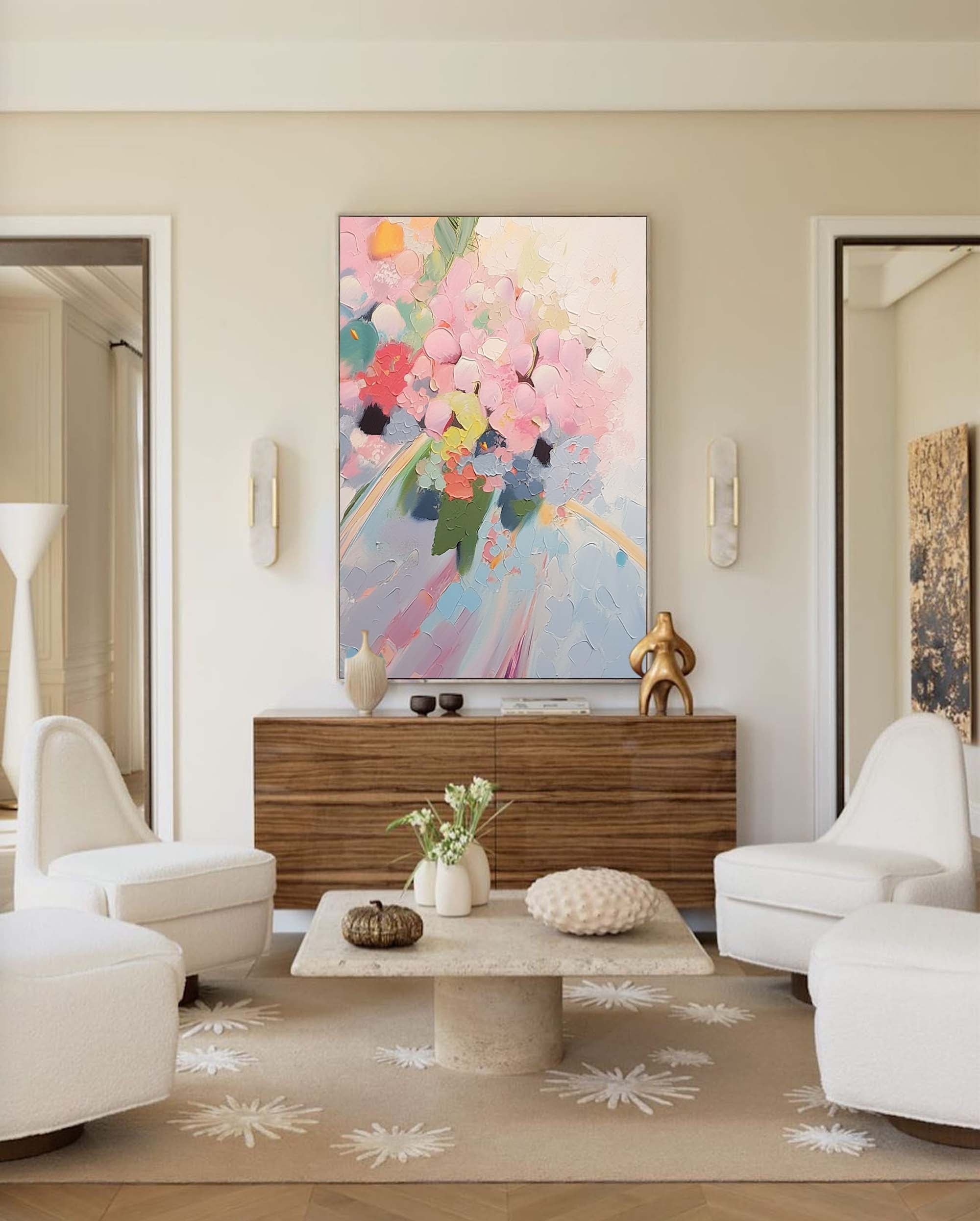 Abstract Canvas Art #AB215