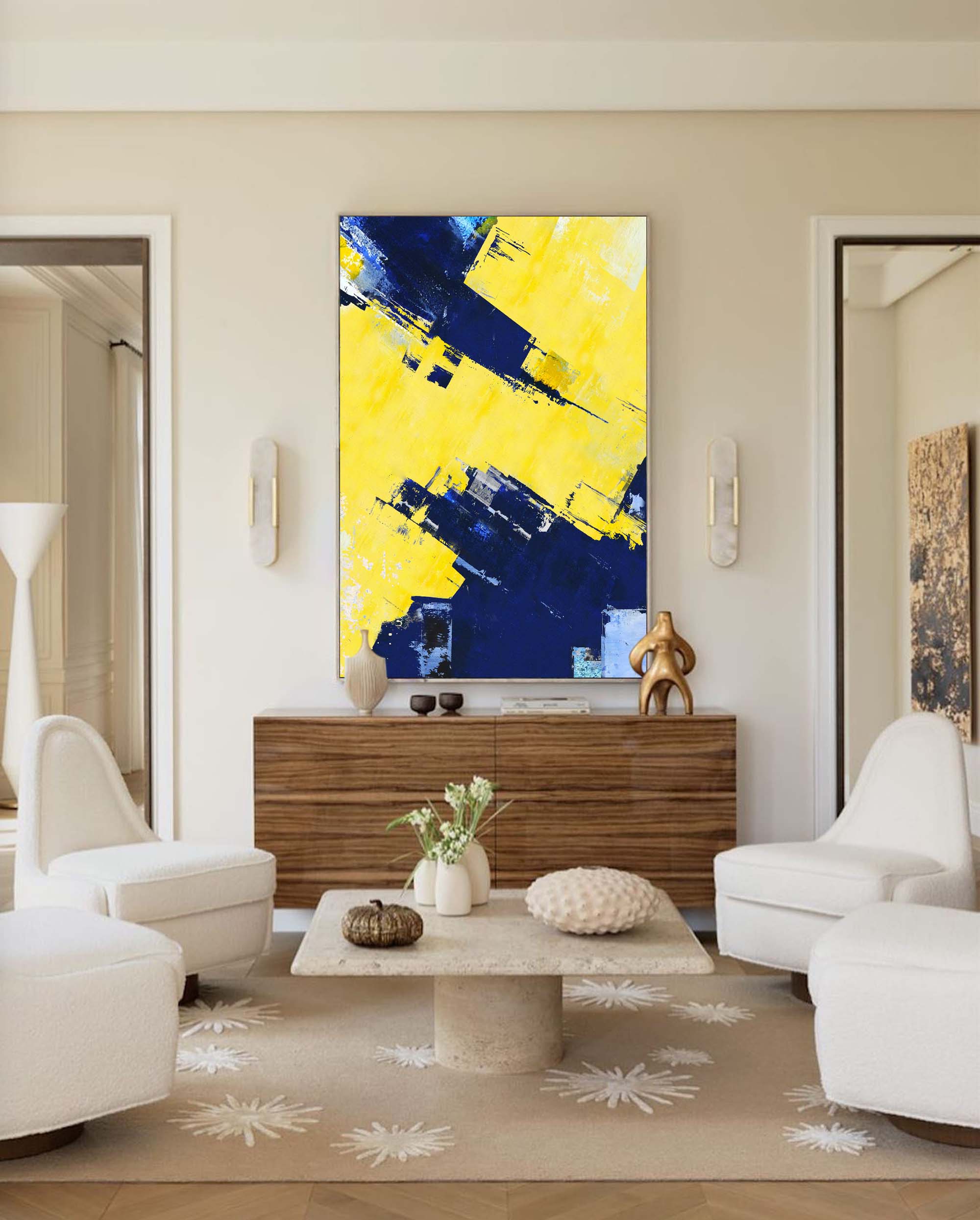 Abstract Canvas Art #AB115